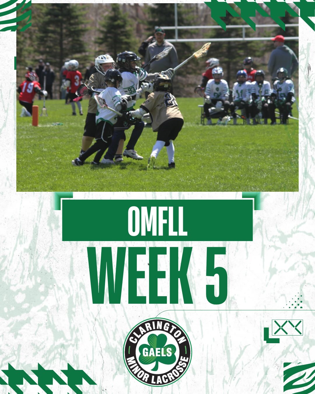 OMFLL Week 5 is here!
Our #GaelsNation rep field teams are back on the road this weekend as U11, U13, U15, and U17 teams hit the field across Guelph, Ajax, and Burlington for another exciting weekend of @omfll action!
AND a huge shoutout to our U9-1 and U9-2 teams as they head to Brampton to compete in the OMFLL U9 Provincials this weekend! We’re so proud of these young athletes and can’t wait to see them represent the Gaels on the big stage!
Good luck to all players, coaches, and families travelling this weekend. Play hard, support your teammates, and represent Clarington with pride!
#GaelsNation #OMFLL #FieldLacrosse #GrowTheGame