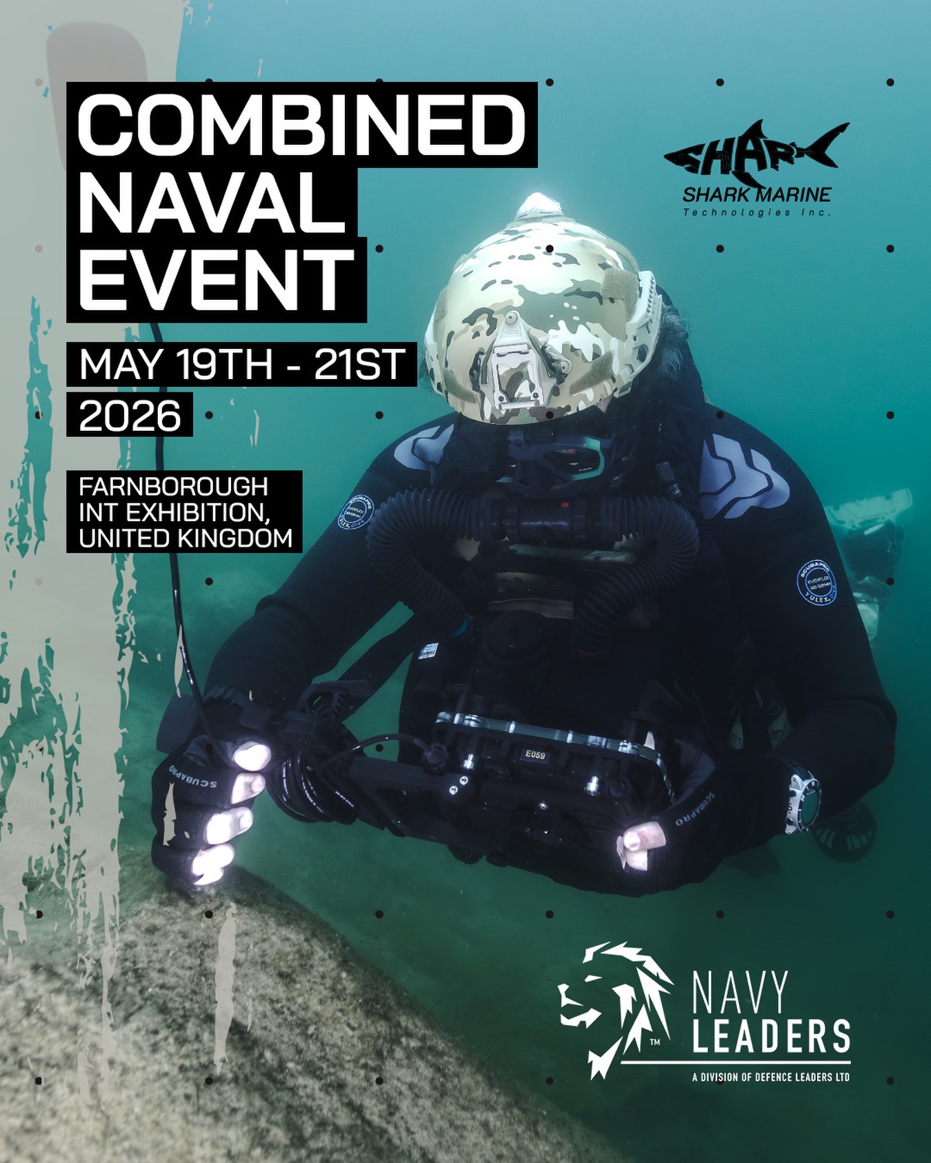 Come visit us at CNE | Farnborough, UK 19 - 21 May 2026 #cne #military #navy #underwater #navigation