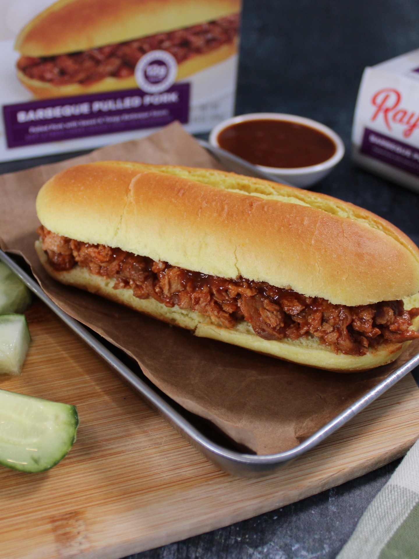 Respectfully… this is the main character of National BBQ month. 🔥
No grill? No problem. We got you. Shop at your local freezer aisle. 🛒