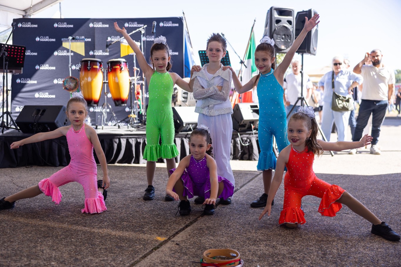 Our Beginners with their performance of the year! Bongo Cha Cha Cha! 🥰👏