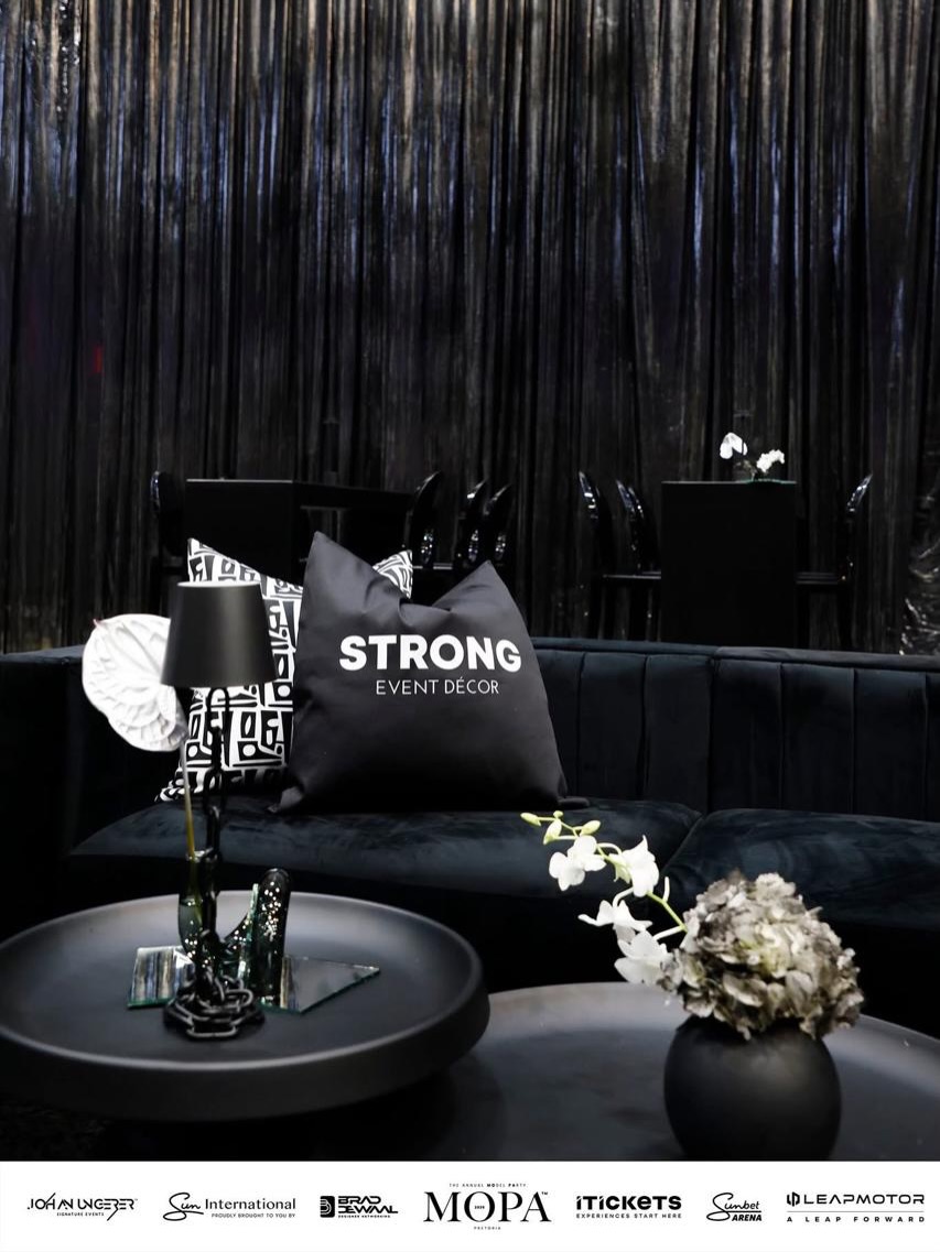 A glimpse of what we did at the MOPA with @getstrongeventdecor