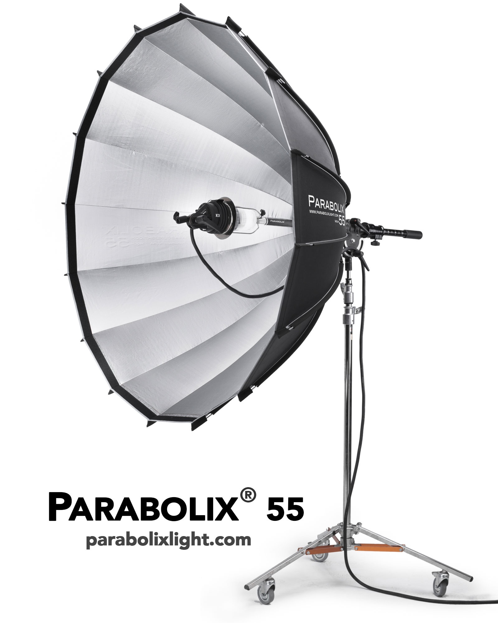 The Parabolix 55 is a staple in our fashion lighting arsenal! Silky smooth, wide coverage for full body, with punch and contrast for beauty. Never take a bad photo again!
————————
#parabolixlight.com #lightshapers #parabolic