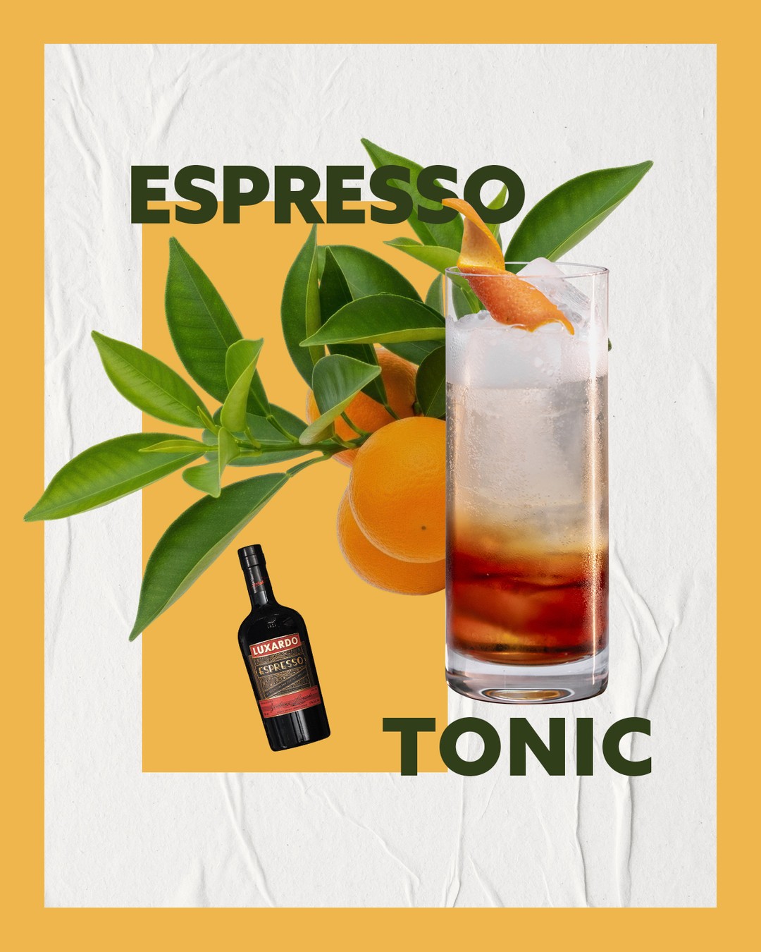 Bright, bitter, and built for slow afternoons. ☕✨ The Luxardo Espresso Tonic brings together bold espresso, crisp tonic water, and a touch of Italian bitterness for a refreshing twist on the classic coffee serve. Effervescent, layered, and unexpectedly smooth.