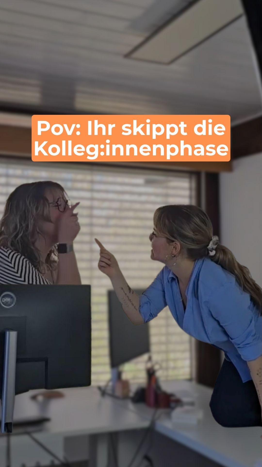 Wir haben uns danach wieder vertragen.