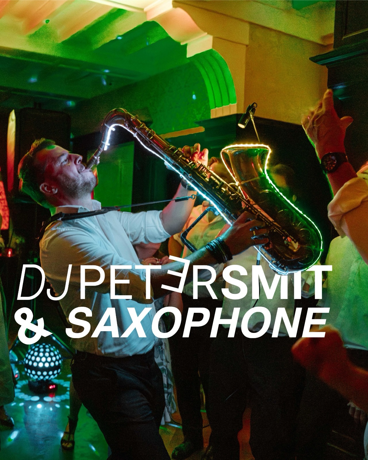 Over the years I’ve had the pleasure of sharing the stage with many incredibly talented saxophone players — each bringing their own energy, style and character to the night. Here are some of them
Slides 2-4: Gijs — the sax player I’ve worked with most over the past two years. Part of Bakermat and always bringing a fresh, effortless stage presence.
Slides 5–7: Boris (Mr. Saxo B) — the artist I’ve shared the most shows with over the last 10 years. From hip-hop to hardstyle, Dutch classics to rock ’n roll, he can improvise over virtually anything. Technically gifted and always taking the energy of the party to another level.
Slides 8–9: Saxy Mr. S — one of the most booked sax players in the Netherlands, and for a good reason. A natural-born entertainer with unmatched crowd interaction and charisma. Just look at his moves — he instantly gets the party going.
Slides 10–12: Arjan-M — someone with whom I’ve shared many unforgettable events and great memories over the years. Always motivated to entertain the crowd and bring the right energy to the stage.
Slide 13: Tariq Pijning — also known for performing alongside Sam Feldt and Klingande. His tone is incredibly smooth and refined.
Slide 14: Steffen — an elegant and soulful sax player with a very smooth style of playing.
Slide 15: Tom Jacks — regularly performing alongside renowned DJs, and once you hear and see him play, it’s easy to understand why.
Slide 16: Stan — a sax player I’ve known for around 10 years now. We’ve shared countless parties and great moments together. Deeply rooted in jazz, yet perfectly capable of setting a dancefloor on fire.
Slide 17: Joshua — another musician I’ve worked with regularly for nearly a decade. Very versatile, moving effortlessly between smooth house grooves and high-energy party vibes.
Slides 18–20: Last but certainly not least, three incredible ladies I’ve also had the pleasure of performing with multiple times, each bringing their own unique flavour and presence to the stage:
* Cece Noir (18)
* Eva (19)
* Leonique (20)