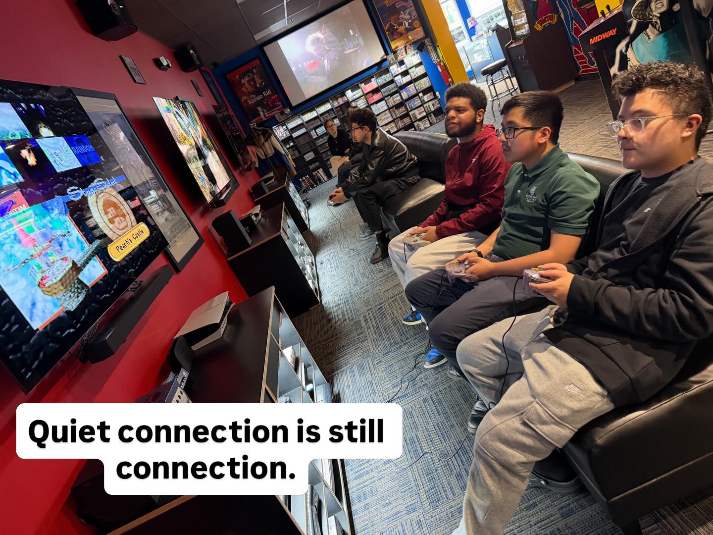 Socialization isn’t just about talking—it’s about connection in all its forms.
For older teens and young adults, the pressure to “perform” socially can actually become a barrier. That’s why we often emphasize something simpler: being around others still counts.
Even low-demand environments—like playing video games together, scrolling in the same space, or quietly sharing time—support important communication skills:
• Social awareness (reading the room, noticing others)
• Nonverbal communication (body language, proximity, shared attention)
• Emotional regulation in social settings
• Building comfort without the pressure of constant conversation
This is similar to “parallel play,” but developmentally appropriate. It creates a foundation where communication can grow naturally, without forcing it.
At keys to communicate, we recognize that connection doesn’t always start with words—and it doesn’t have to.
#SpeechTherapy #SocialCommunication #YoungAdults #Neurodiversity #ConnectionMatters