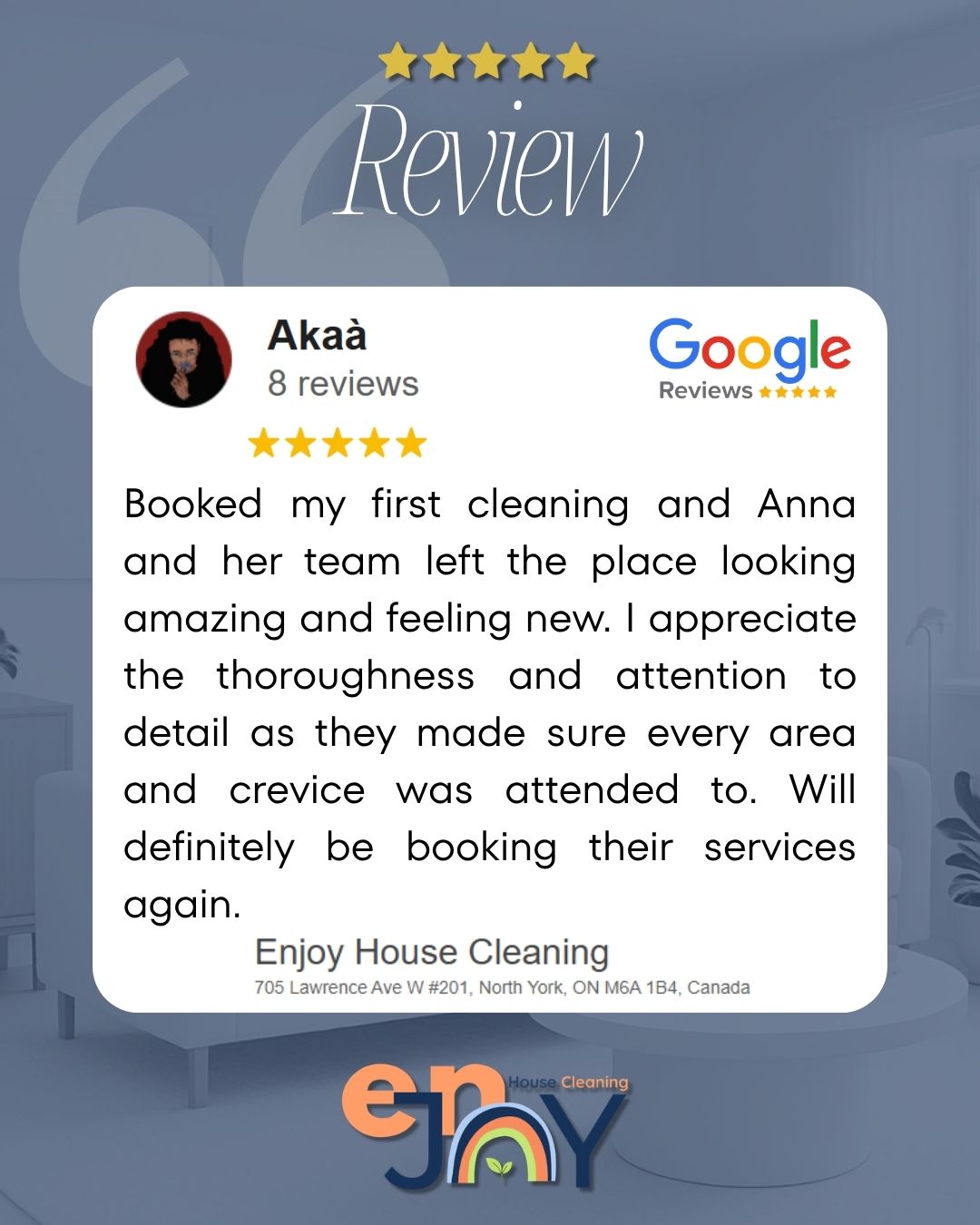 Nothing makes us happier than hearing this 💛✨
When our clients feel like their home is truly refreshed and every little detail was taken care of… that’s when we know we did our job right.
Huge shoutout to Anna and the team for delivering this level of care and attention 👏
Thinking about your first cleaning?
This is your sign ✨
📲 DM us or book online
🎉 Ask about our first-time offers
#TorontoCleaning #HouseCleaning #HappyClients #BeforeAndAfter #CleaningService #CleanHomeHappyLife