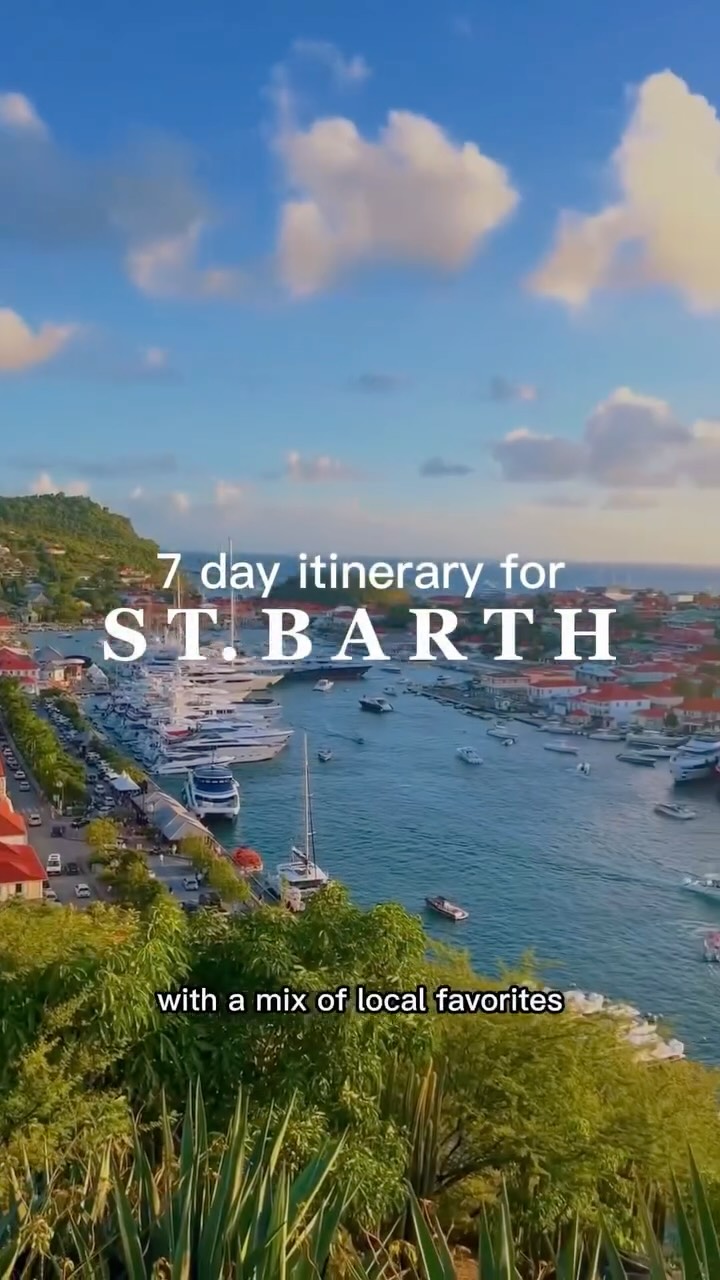 how to spend the perfect week in St. Barth blending local favorites, hidden gems, and classic spots.
DAY 1: fly from SXM or SJU, settle into hotel or villa, go to @beefbar_stbarth for sunset drinks, @lecafestbarth for dinner and a party.
DAY 2: St. Jean Beach, lunch at @naobeachstbarths , dinner @eddysghetto for local creole food.
DAY 3: Gouverneur Beach, lunch at @shellona_stbarth , dinner @tamarinstbarth
DAY 4: explore Gustavia, boat day around the island, dinner at @casastbarth
DAY 5: morning hike to Colombier, lunch at @lagueritebeach_saintbarth , dinner and a show @letistbarth_sbh
DAY 6: beach day and lunch @nikkibeachsaintbarth . If you go on Sunday, it will turn into a party! dinner at @er_stbarths sand bar after.
DAY 7: brunch at @hotelletoinystbarth hotel. return to any places you loved or missed. begin dreaming of your return visit.
If you want help planning your trip, comment “itinerary” below or DM me for one-on-one support!
#deccadotcom #bestplaces #fwi #stbarths #hiddengems hiddengem stbarth stbarthslife stbarthelemy caribbeanislands caribbeantravel stbarts itinerary hiddengem travelguide traveltips frenchwestindies
St. Barth Itinerary | St. Barth Travel Tips | St. Barth Travel Guide | 7 Day Itinerary | One Week Trip to St. Barth | St. Barth Cost