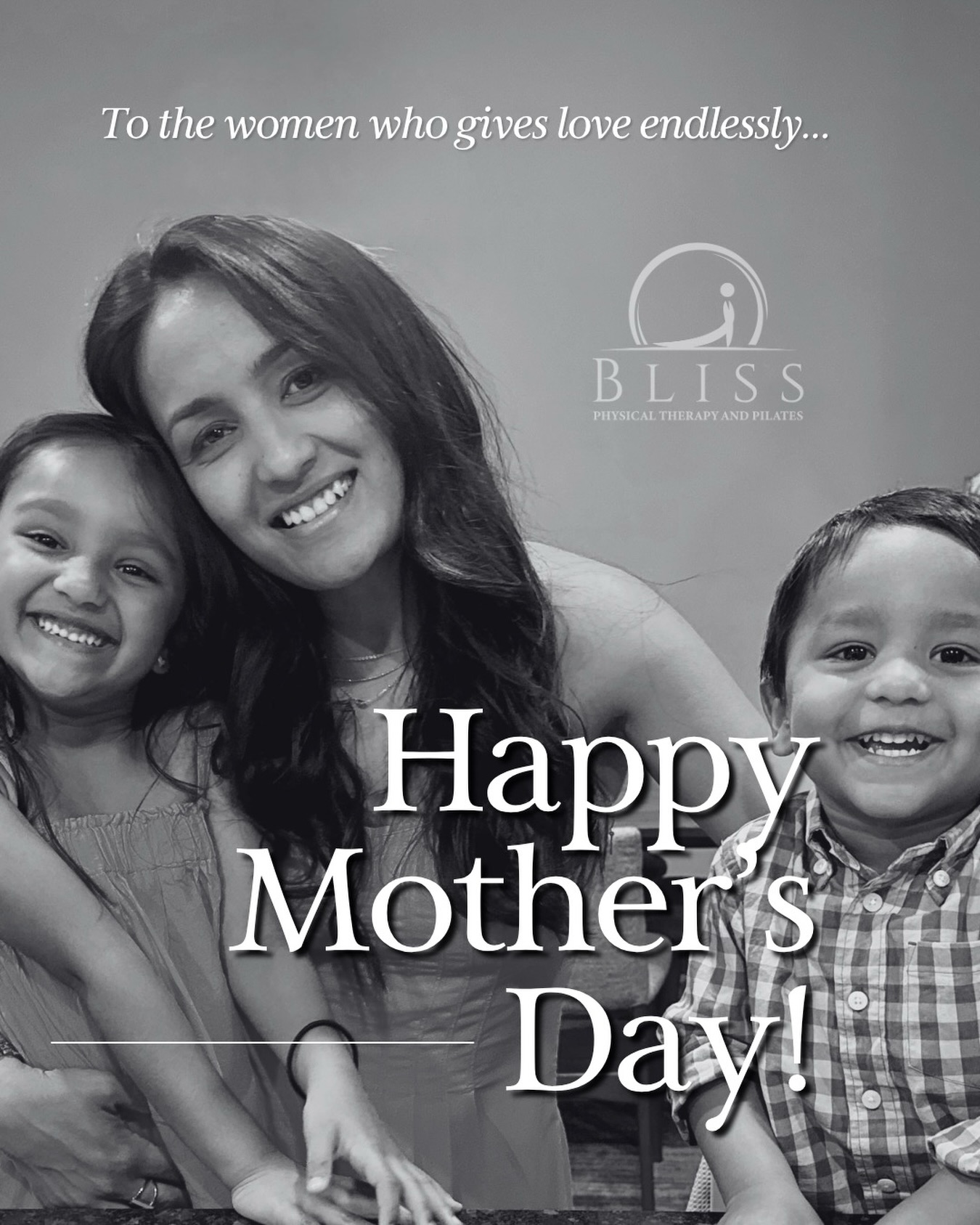 To every mom who shows up with love — biological, chosen, bonus, or fur — those holding their babies, those whose babies have grown, those still waiting, and those who carry their little ones forever in their hearts — Happy Mother’s Day from all of us at Bliss PT & Pilates! 🤍
You are seen, you are loved, and you deserve a day (and a body!) that feels as good as you make others feel. 💐