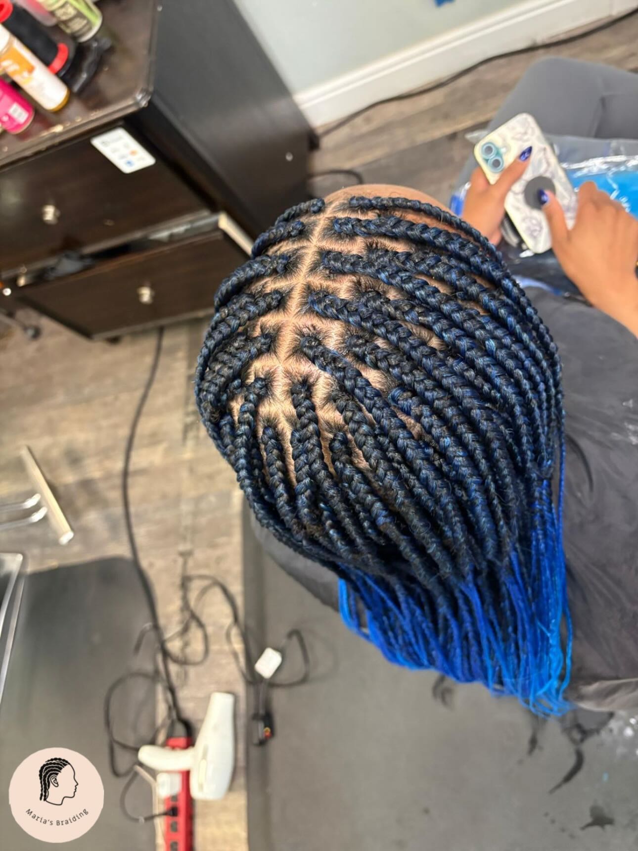 So many colors! #braid #braidinghair #styles
