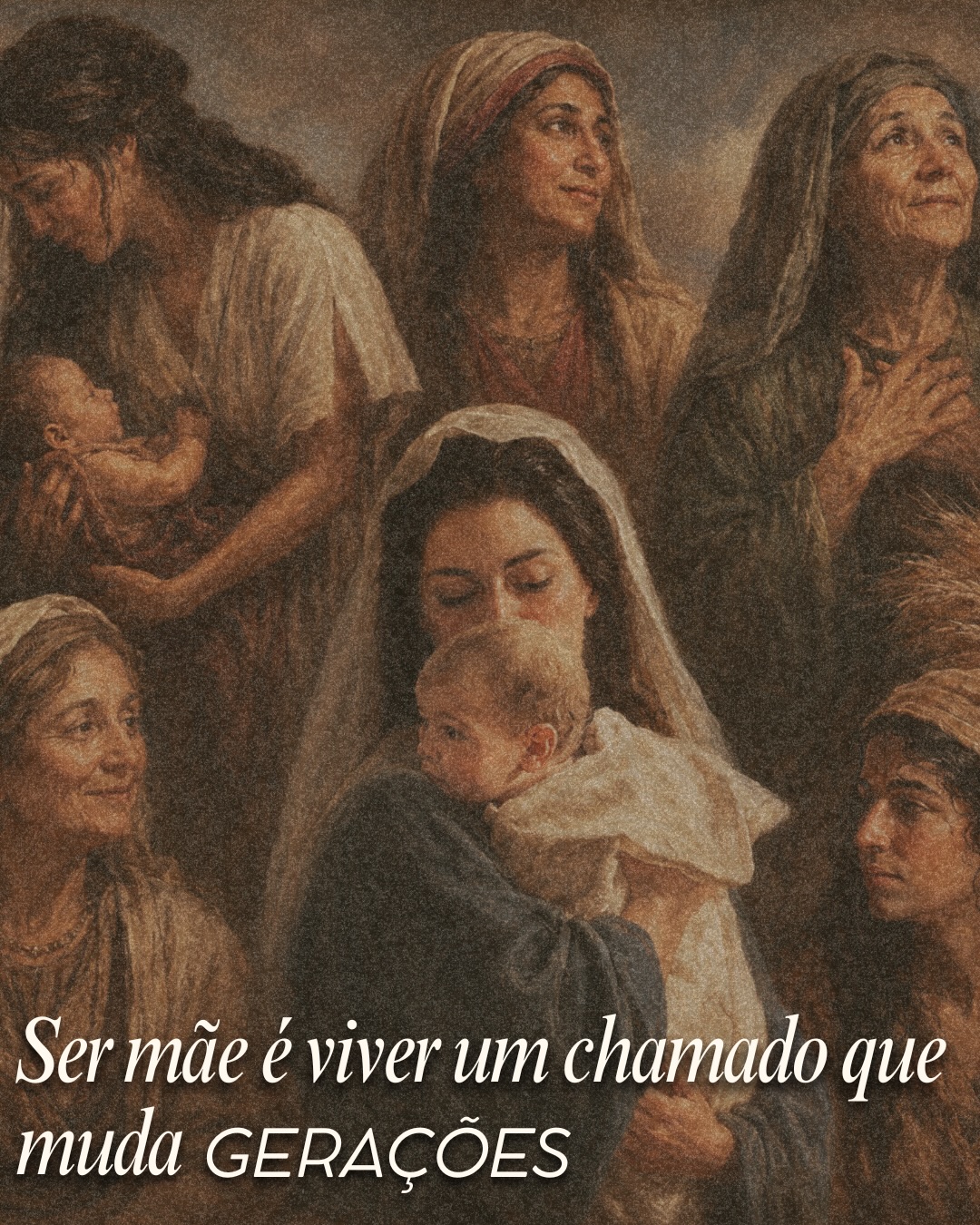 Na história, algumas mães carregaram muito mais do que filhos. Carregaram promessas, sustentaram propósitos, formaram gerações inteiras através da fé, da obediência e da perseverança.
Joquebede protegeu um libertador.
Ana consagrou um profeta.
Eunice e Loide discipularam um jovem pastor.
Maria participou da maior demonstração de amor da história.
Porque maternidade, pra Deus, nunca foi apenas sobre gerar vidas… mas sobre influenciar eternidade.
Feliz dia das Mães! 🤍