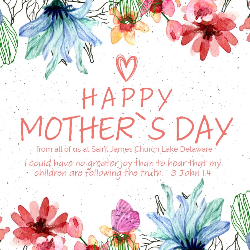To mother well is to mirror the heart of God... nurturing life, giving grace, loving sacrificially, holding space and pointing to hope. Happy Mother’s Day today!
Mass begins at 10am, and our special Mother’s Day brunch follows after thanks to the St James guys. See you soon!
#bovinany #andesny #delhiny #delawarecountyny #ruralchurch