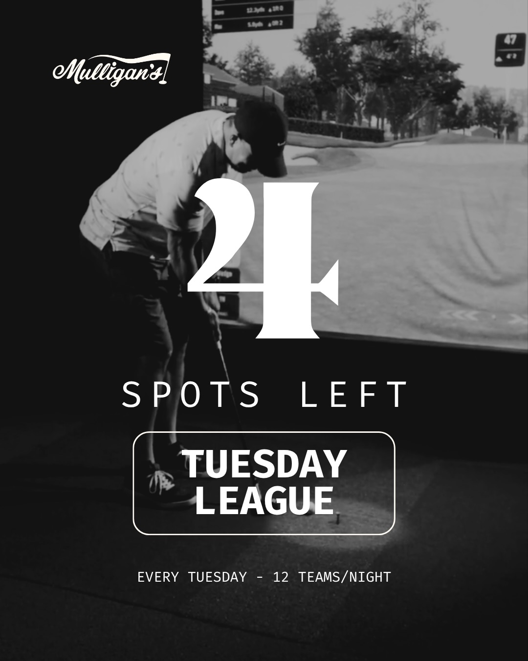 Tuesday league is almost full with just 4 spots left and it kicks off TOMORROW ⏰ If you’ve been on the fence, this is your sign. Grab your partner and get signed up before it’s too late!
Open league spots are still available too. Play any day during the week at your own pace.
🔗 Sign up now, link in bio ⛳
#GolfLeague #IndoorGolf #Visalia #DowntownVisalia #VisaliaGolf