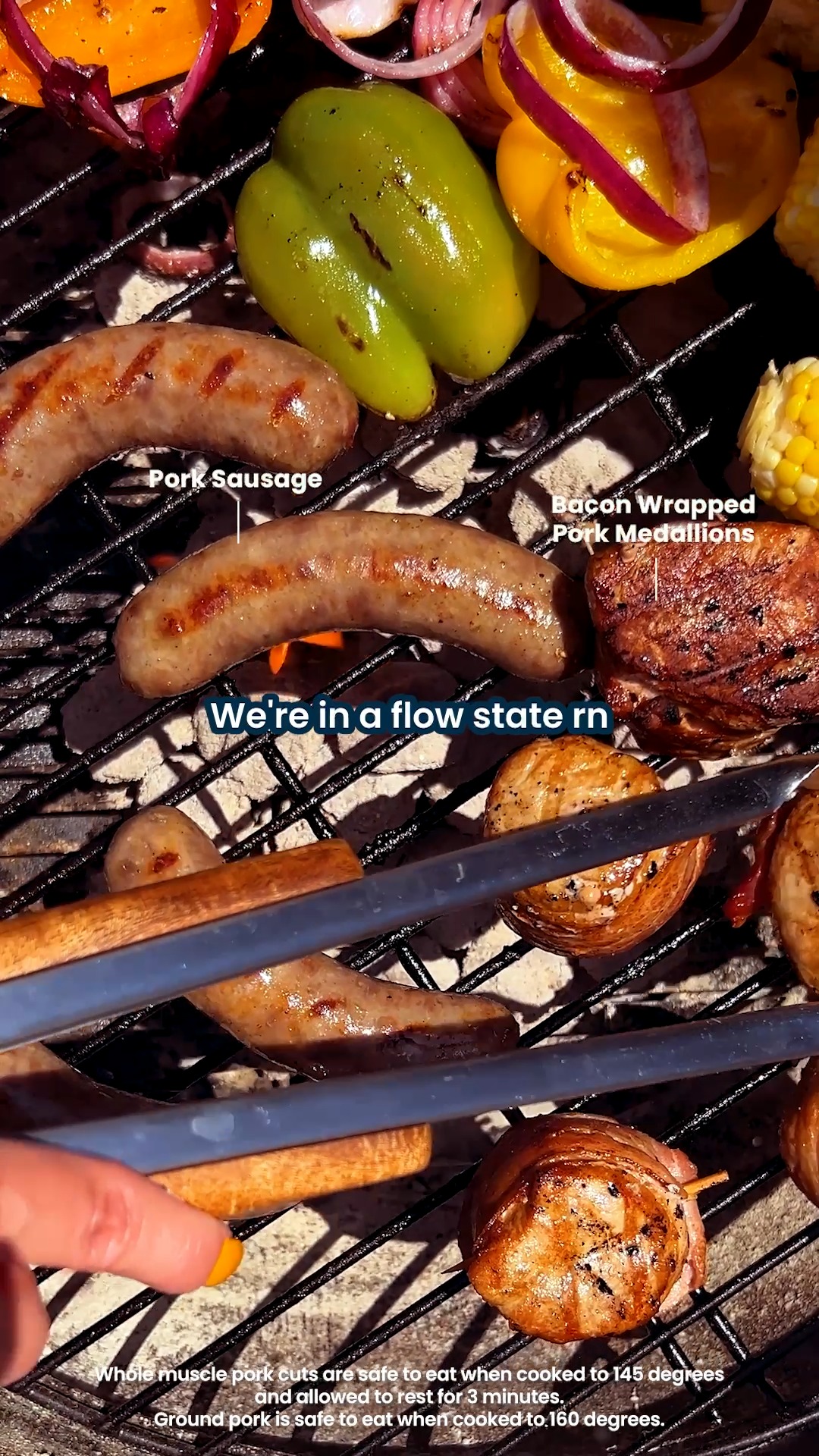 When the sizzle hits and grilling flavorful pork reaches flow state Taste What Pork Can Do. (link in bio)
#Tastewhatporkcando