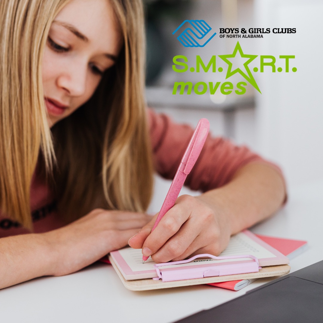 Goal-setting is one of the first skills S.M.A.R.T. Moves teaches — and one of the most powerful. When young people learn to write down what they want and map a path to get there, everything changes. Big futures start with a single written sentence.