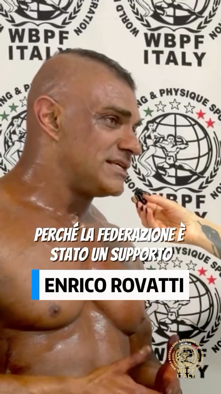 🎙️ INTERVISTA A ENRICO ROVATTI 🏆
Vincitore di
➖Man Bodybuilding Overall 🇮🇹🥇
➖Man Bodybuilding Master 40
➖Man Bodybuilding-100 kg
🎥 @_eleven.studio_