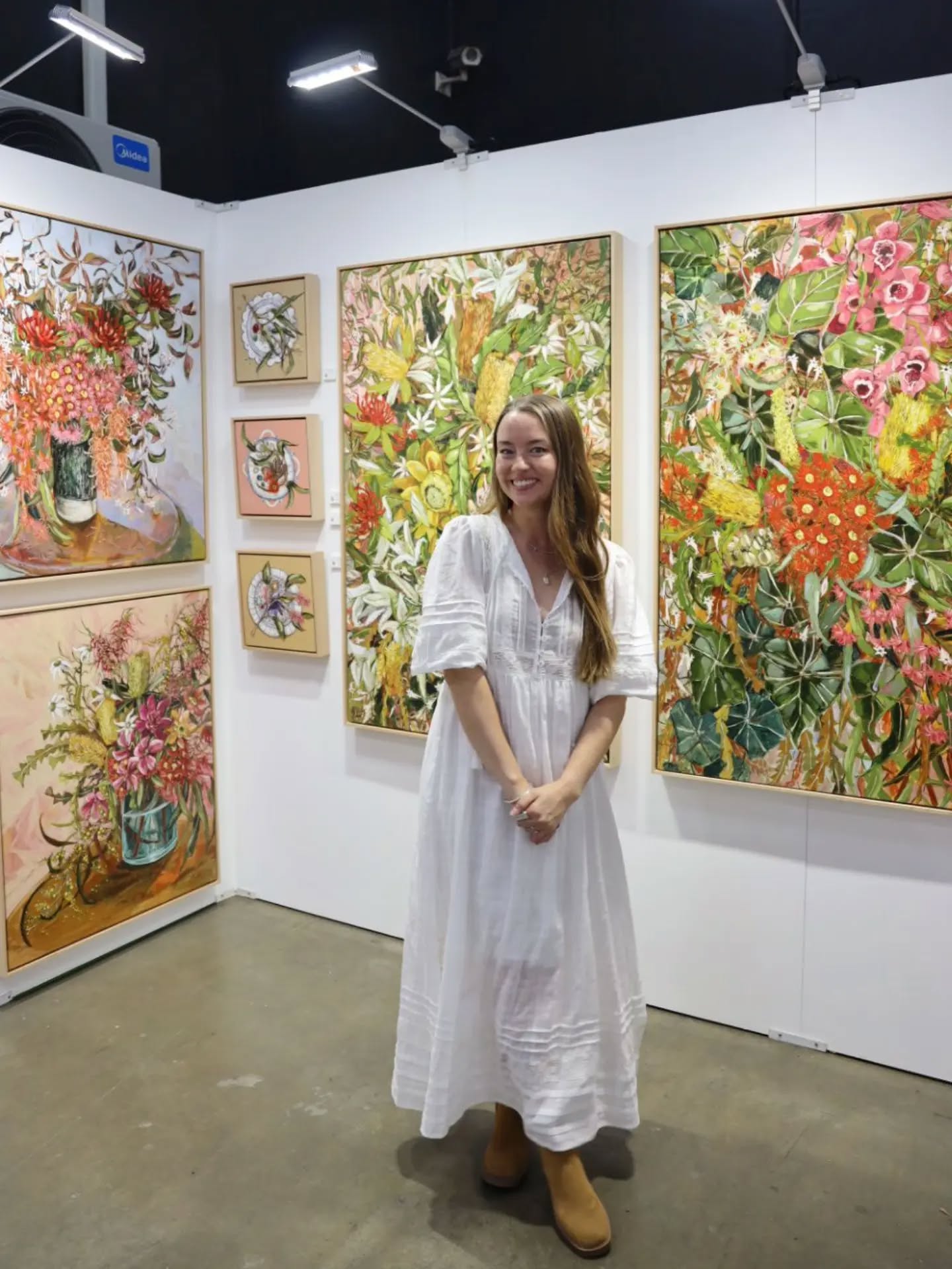Wow, what a week!!
The Affordable Art Fair in Brisbane bumped out tonight - we had the most amazing week chatting to new faces and old collectors alike.
Our little artist collective received the most wonderful feedback about our bright and colourful stand, and it was so nice to see our paintings on the walls for Brisbane to enjoy!
THANK YOU!
I have been so lucky to find the bestest of friends/ colleagues in @katequinnart @adelebevacquaart and @pia.kuykhoven.artist - who are the other members of @keap_collective
Back to regular programming now.. until the next @affordableartfairau