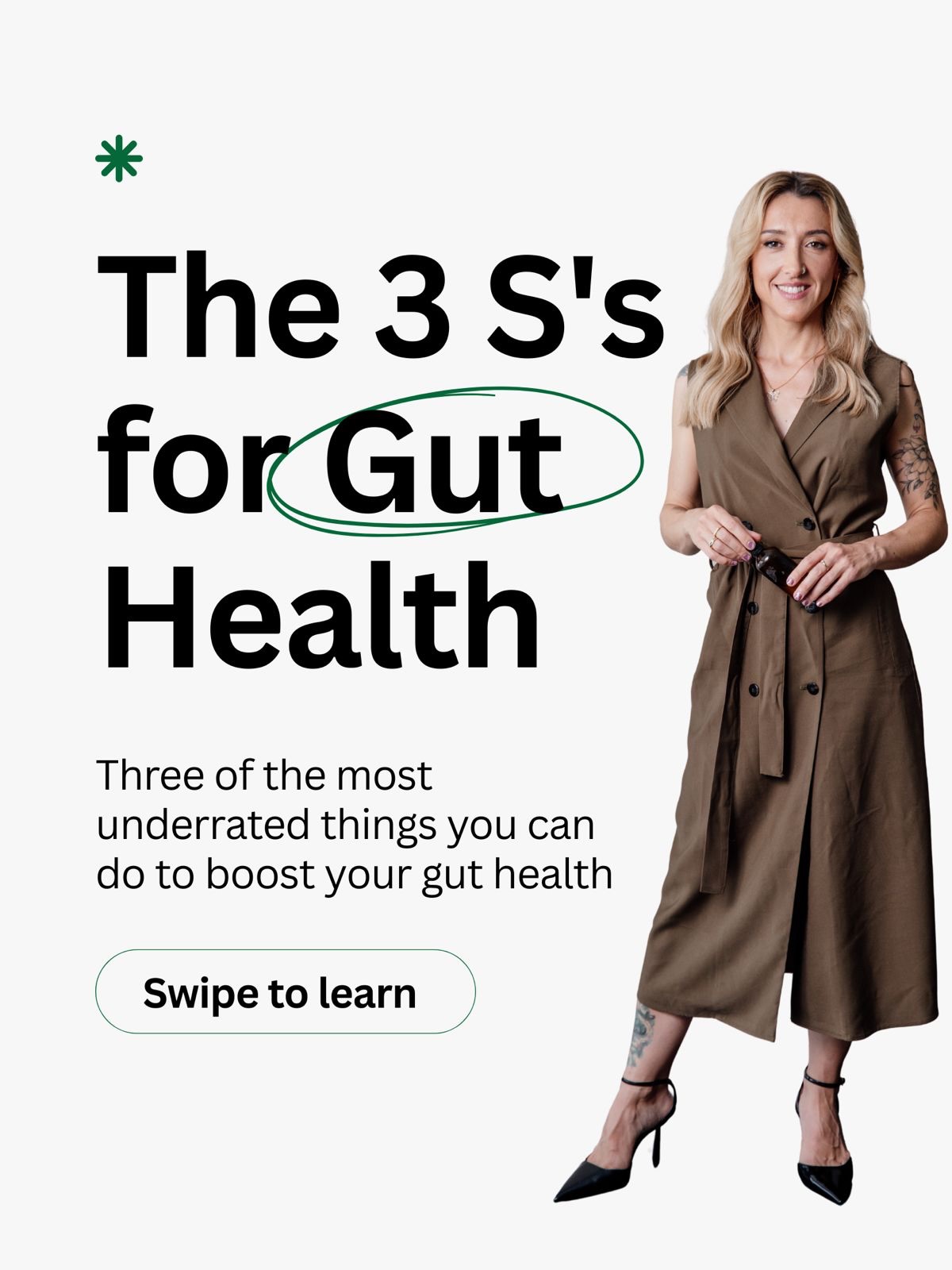 Sleep; Stress; Steps.
What do they all have in common?
1. They all begin with S
2. They all play a role in gut health
Small changes can have a huge impact on the health of your gut - and on your overall health and wellness as a result.
Visit my link in bio for more gut health tips or to book a free consultation.
#guthealth #gutbrainconnection #naturopath #functionalhealth #digestivesupport