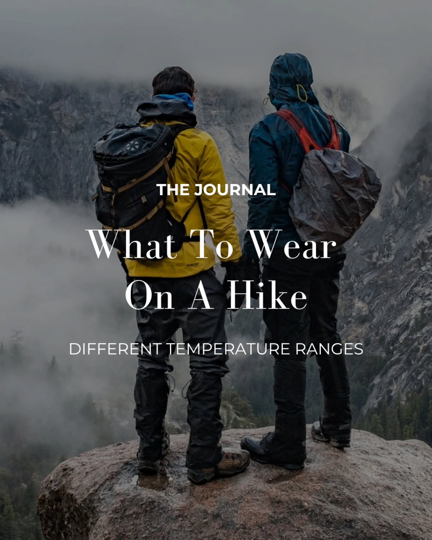 Hiking weather loves to keep us humble.
One minute you’re cold. Ten minutes later, you’re questioning every layer you wore.
Our new journal post breaks down what to wear by temperature range so you can dress for the trail without overthinking it.
Read the full guide in the journal. (link in bio)
#hikingstyle #hikingtips #outdoorwear #hiking #hikinggear