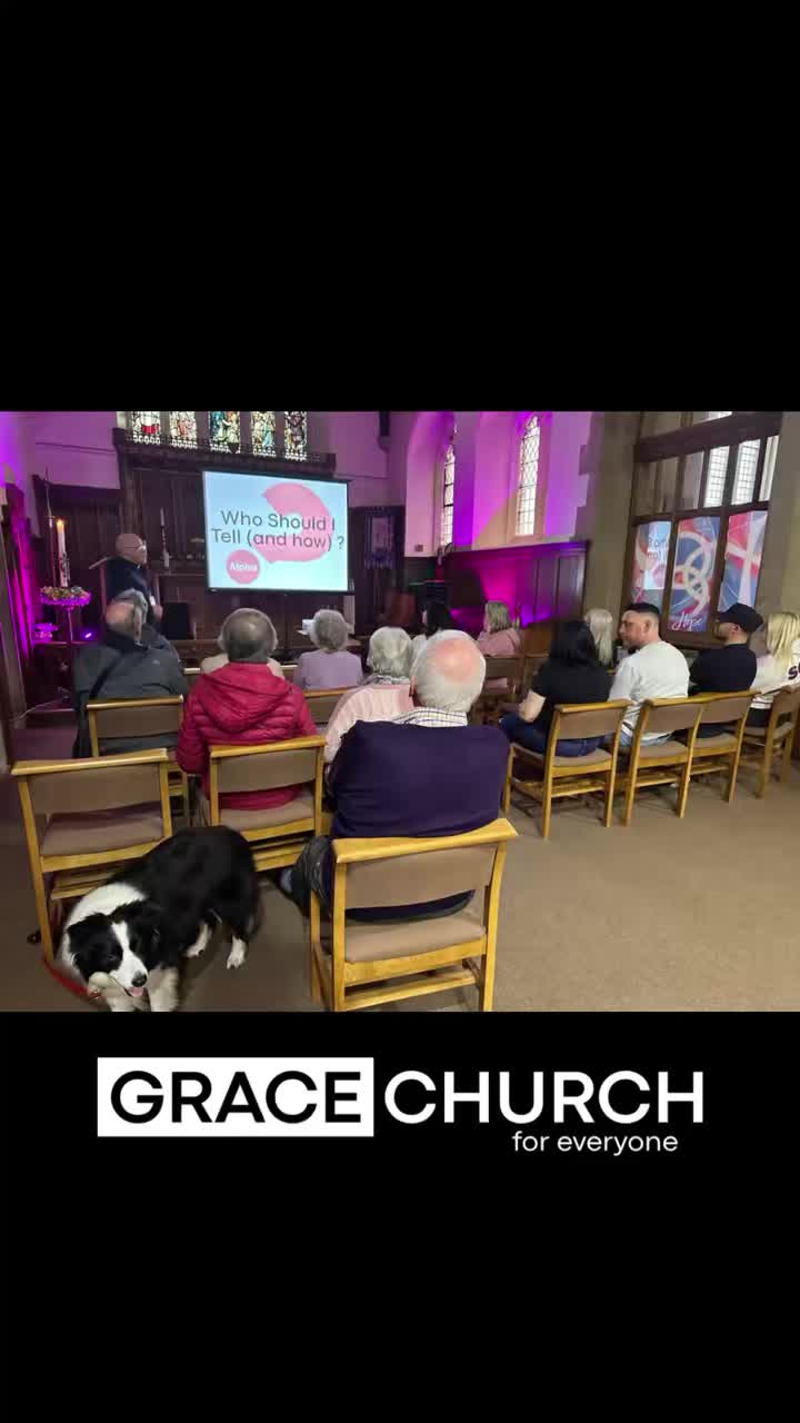 This weekend our church is celebrating one year of meeting together as Grace Church. Here’s a little invite from Rev Paul, we look forward to seeing you on Sunday. 💒