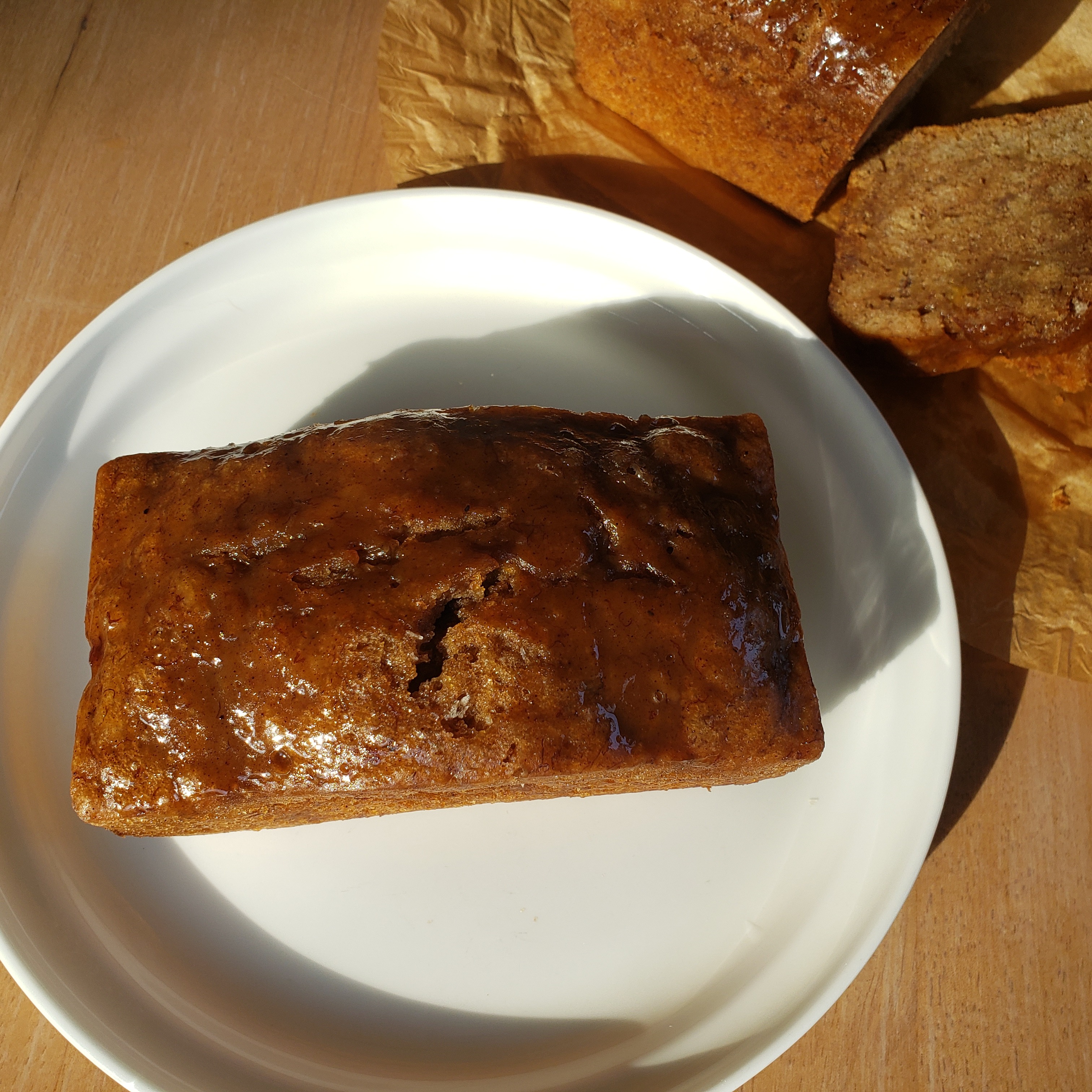 Today was a test kitchen day. We were experimenting with a recipe for sourdough banana bread. We tried cooking it a couple of different ways, but found that the traditional bake was the best.
I couldn't help but wonder as I was uploading this photo what is your opinion about nuts in your banana bread. I know that this is a hotly contested topic, to nut or no nut. Although our house has members on both sides the winner is the chef which says no nuts. Nut lovers get them on the side ૮꒰˶ᵔ ᗜ ᵔ˶꒱ა
What do you think, should banana bread have nuts? Or do you have another favorite mix in for your banana bread?
#blubrierpatisserie #bananabread #sourdoughbananabread #testkitchen #banana