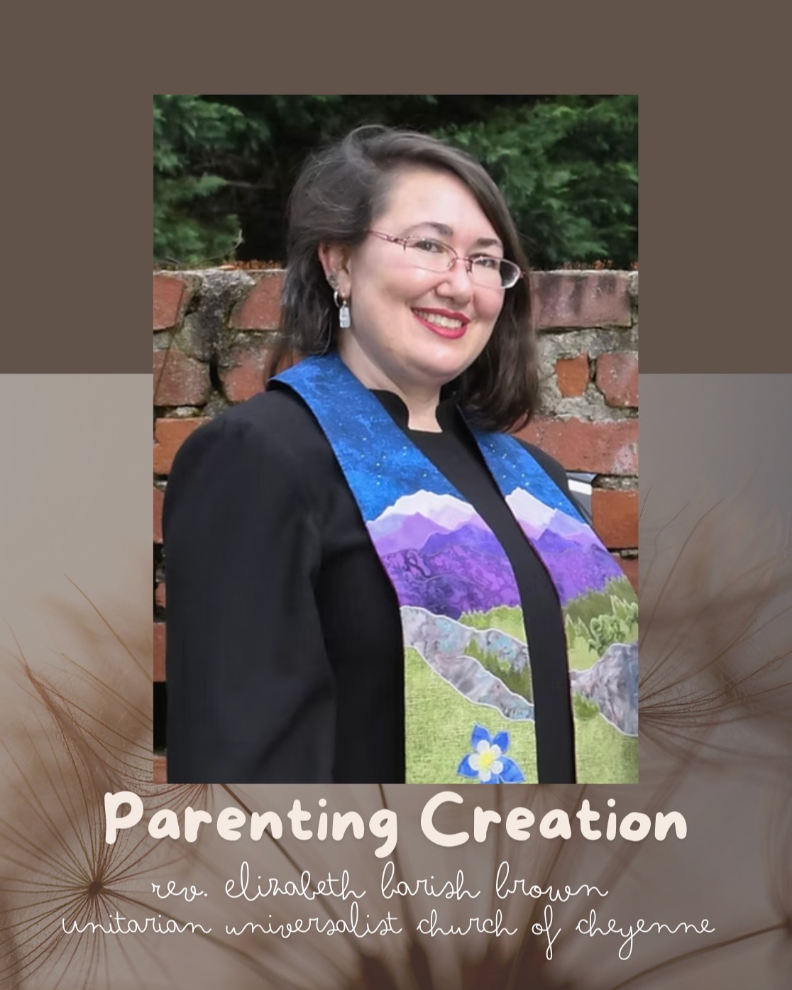 This week we welcome to the pulpit Rev. Elizabeth Barish Browne from the Unitarian Universalist Church of Cheyenne. We’re grateful for the many ways Highlands and UUCC have partnered throughout the years, on justice projects, care ministries, and growing fellowship. And we look forward to all the ways we will continue to work together for the flourishing of all people here in Cheyenne! 💜 🤝 ✌️ 🌱