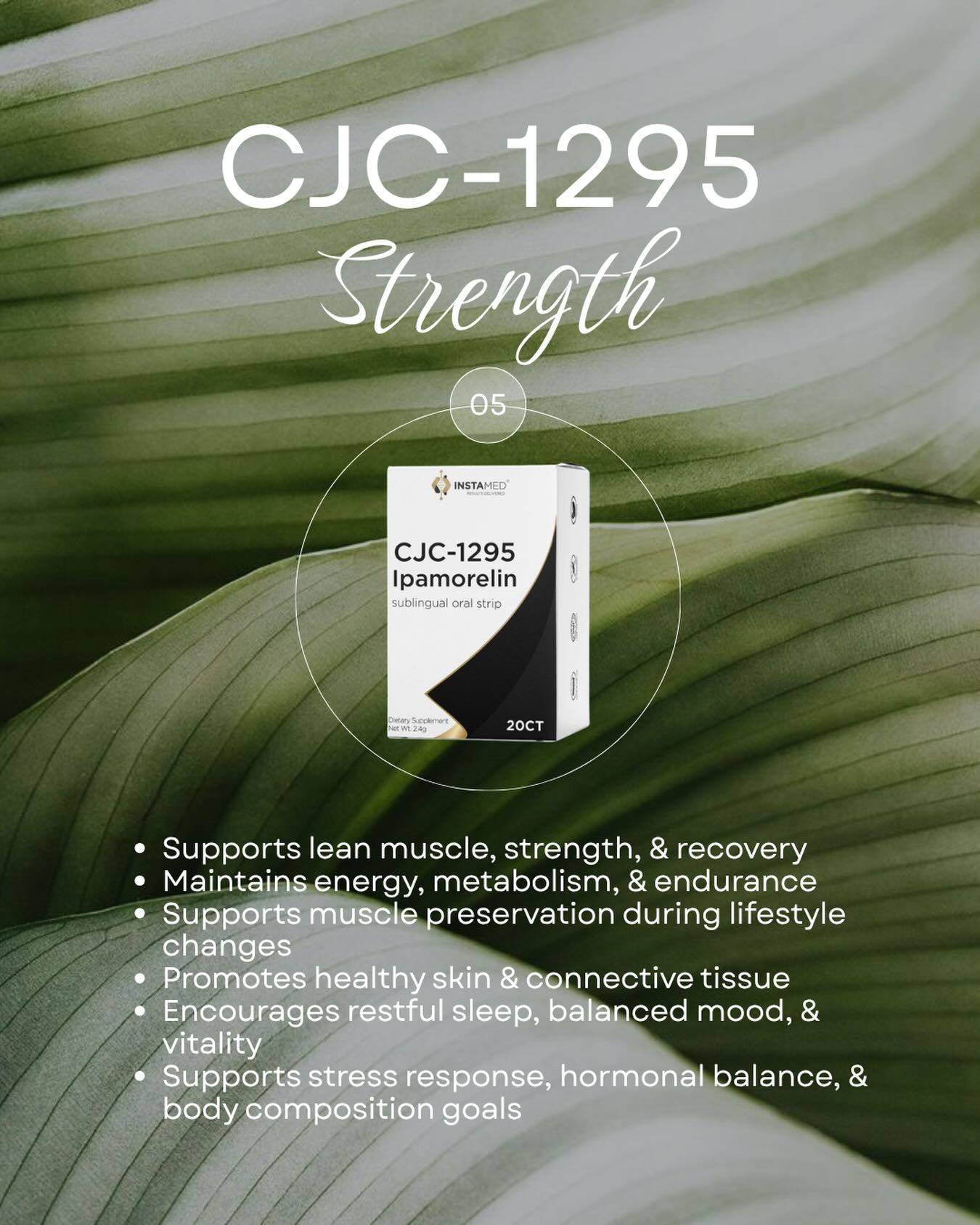 Recovery, sleep, performance, body composition…there’s a reason peptides are getting so much attention right now.
We’re now offering CJC-1295 as part of our personalized peptide options.
★ Trusted, high-quality sourcing
★ Guidance and support every step of the way
★ Personalized recommendations
Not sure where to start or if peptides are a good fit for you? Send us a message or book a consult, we’ll help you find the right approach for your goals.
#Peptides #CJC1295 #InstaMed