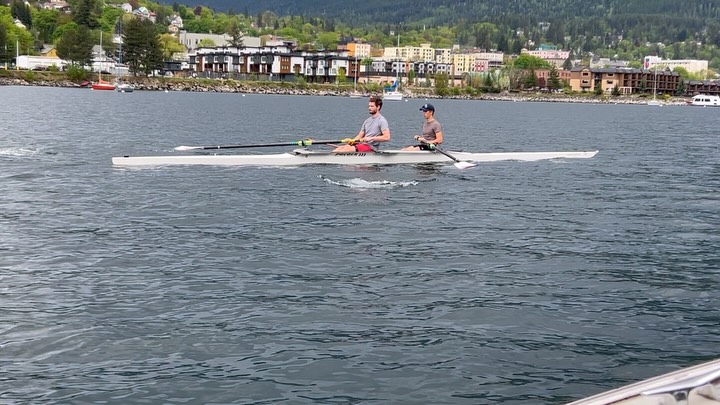Out on the water despite threatening weather that never came