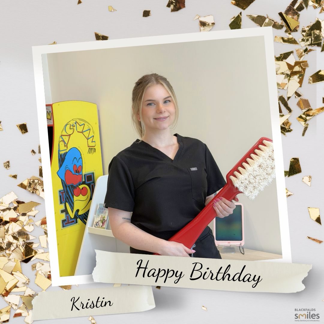 Happy Birthday to our dental assistant, Kristin! 🎉
Wishing you a day filled with joy!