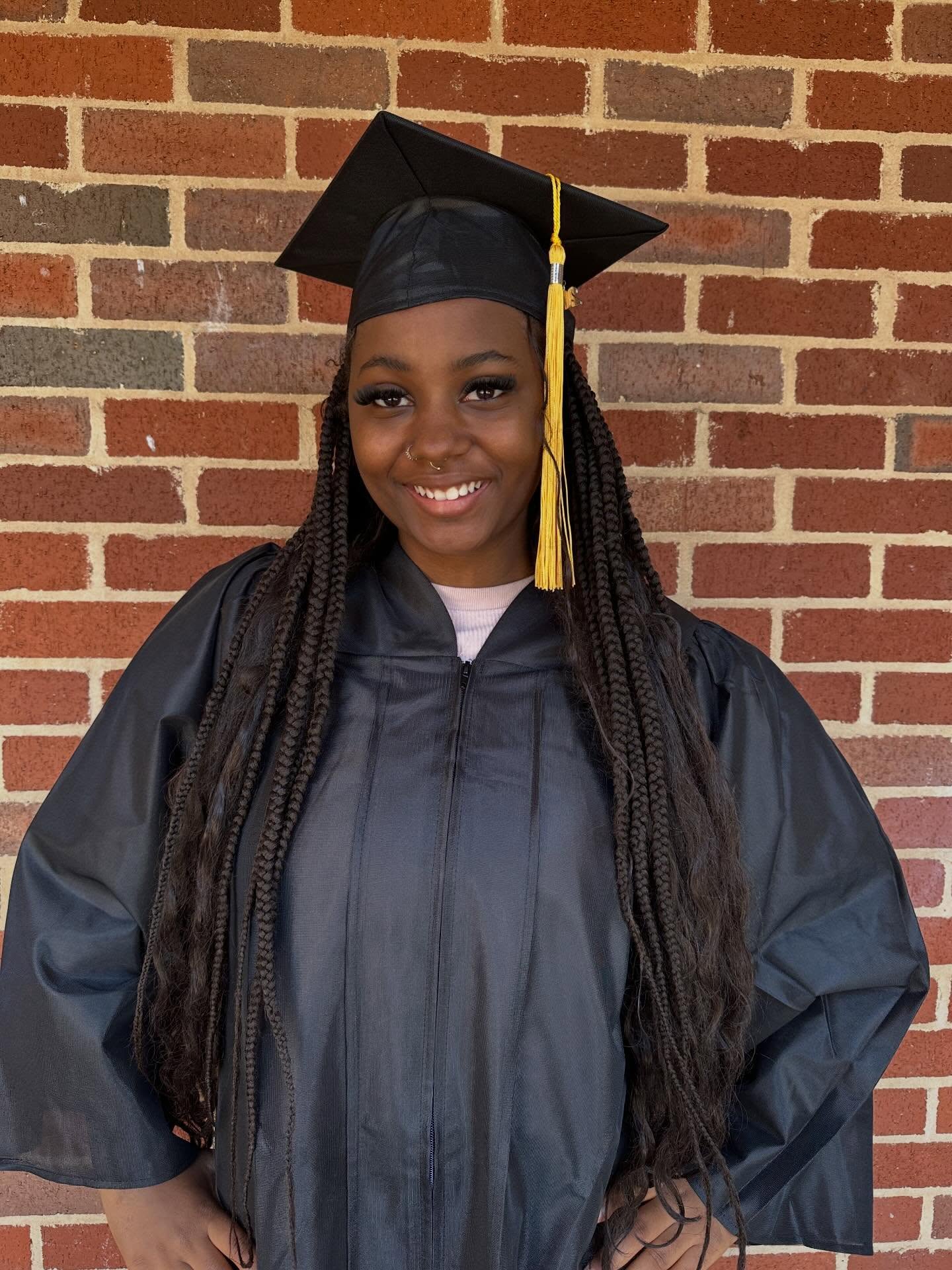 This week we are celebrating our graduates! We are so excited for Shariya earning her Associate’s Degree in General Studies. Up Next: SFA