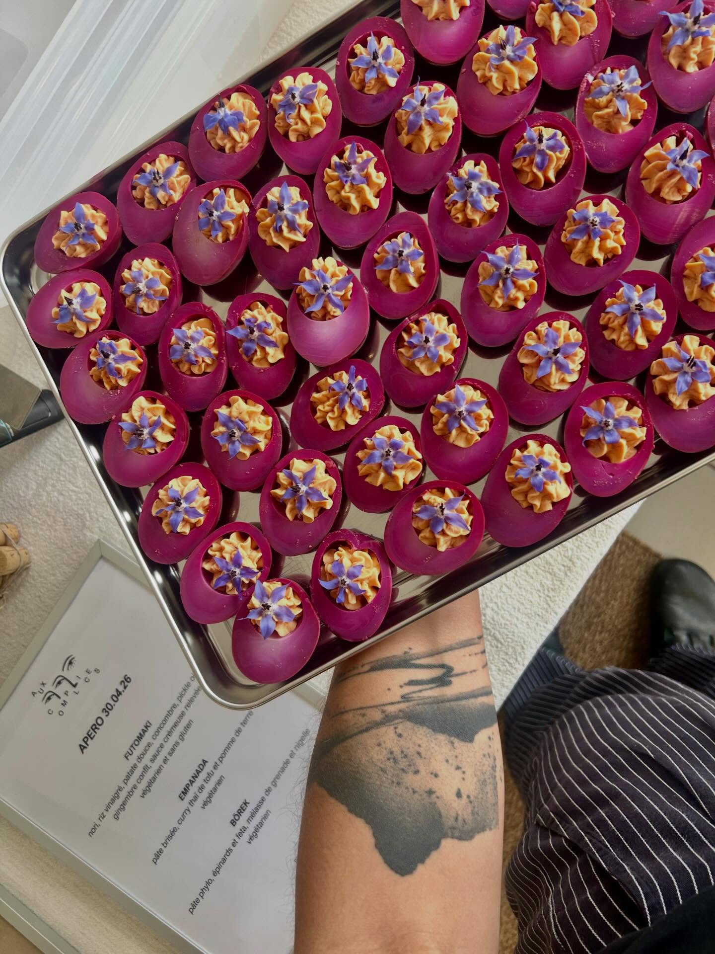 Œufs betterave safran 💥