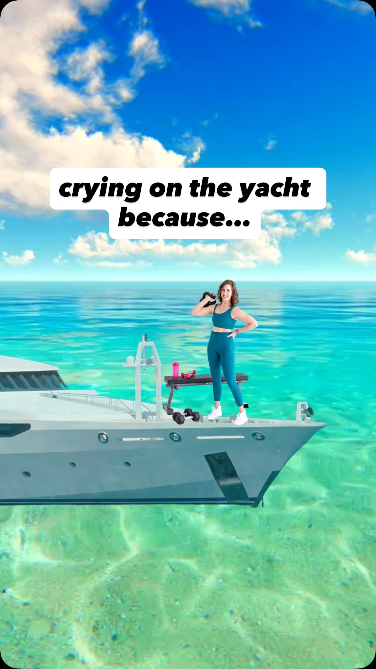 Crying on the yacht because I looked at a tortilla and retained water.
Friendly reminder: your body did not gain 7 pounds from one sweet potato. 😌
Perimenopause is a wild ride. 🎢
#Perimenopause
#MenopauseHumor
#MidlifeWomen
#HormoneHealth
#BuildABetterBody