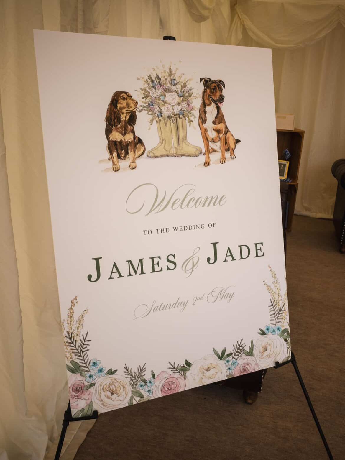 When you get to see all your hard work come together ❤️
Jade got in touch a couple of years ago with a very clear vision of how she wanted her wedding stationery to look. It started with a table plan depicting her past & present horses. But she couldn’t leave out her two doggies, so putting them pride of place on the invitations only seemed fair. We managed to add in some florals too, which tied in perfectly with their wedding flowers.
It’s always such a pleasure working with couples to help add an extra personal touch to their special days.
If you are interested in something similar, please let me know and I would be more than happy to help.
#weddingstationery #bespokeweddinginvites #wedding #stationery #weddingtableplan