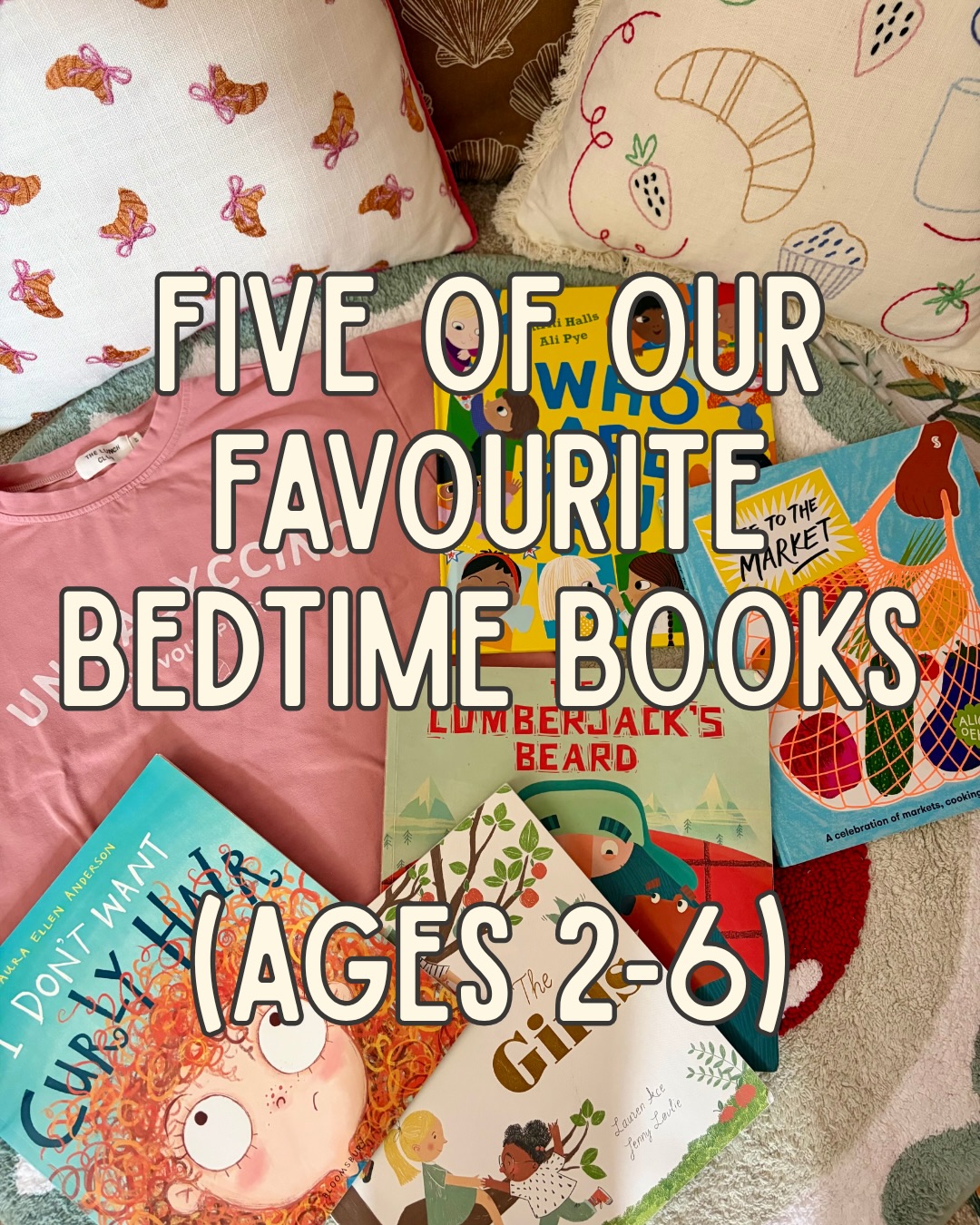 Five of our favourite bedtime reads - these books will be the ones we keep, and they remember 😌 Have you got any of them - and what are your favourites?!
.
Most of these were bought from independents - and actually I have realised that three of them were given to my daughter my one of my best friends on separate occasions (she obviously has great taste!) 🩷
.
#bedtimestory #kidsbookswelove #childrensbook #childhoodmoments #storybooks