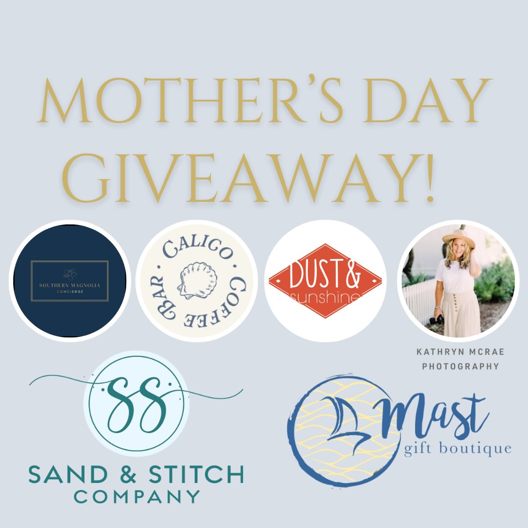 🌸 MOTHER’S DAY GIVEAWAY 🌸
We’ve teamed up with some amazing local businesses to celebrate the incredible moms in our community! One lucky winner will receive a bundle of gifts and experiences perfect for Mother’s Day. 💐✨
HOW TO ENTER:
1️⃣ Follow all 6 accounts tagged in this post
2️⃣ Tag 2 friends in the comments (each additional tag = another entry!)
3️⃣ Share this post to your story for a bonus entry
🎁 What you could win:
• 2 hours of concierge services from @southernmagnoliaconcierge
• $25 gift card to @calico.coffeebar
• A pair of earrings from @dust.and.sunshine
• Two candles from @mastdruggiftsnc
• Monogrammed tote from @sandandstitchco
• Portrait Personality Shoot from @kathrynmcraephotography
Winner will be announced on Mother’s Day! 🌷
Good luck to all the amazing moms out there! 💕