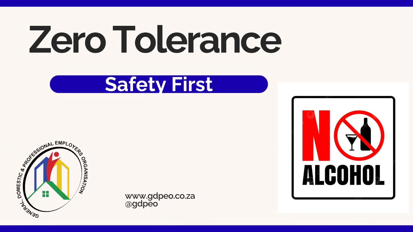 Substance abuse poses serious risks to safety and productivity.
#SubstanceAbusePolicy #WorkplaceSafety #ZeroTolerance #GDPEO #SafeWork