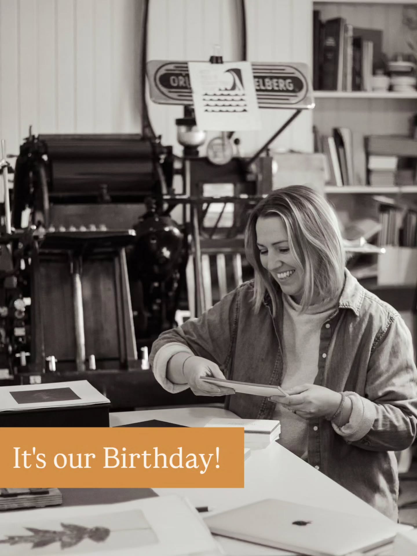 Studio Birthday 🎉
The biggest THANKYOU to everyone who has supported this little print studio 🙏 At the start of all of this, I really could not have imagined 14 years of wonderful creative connections, nevermind an ever growing and endless enthusiasm for print.
Bring on the next!
#printstudio #letterpress #scottishmaker