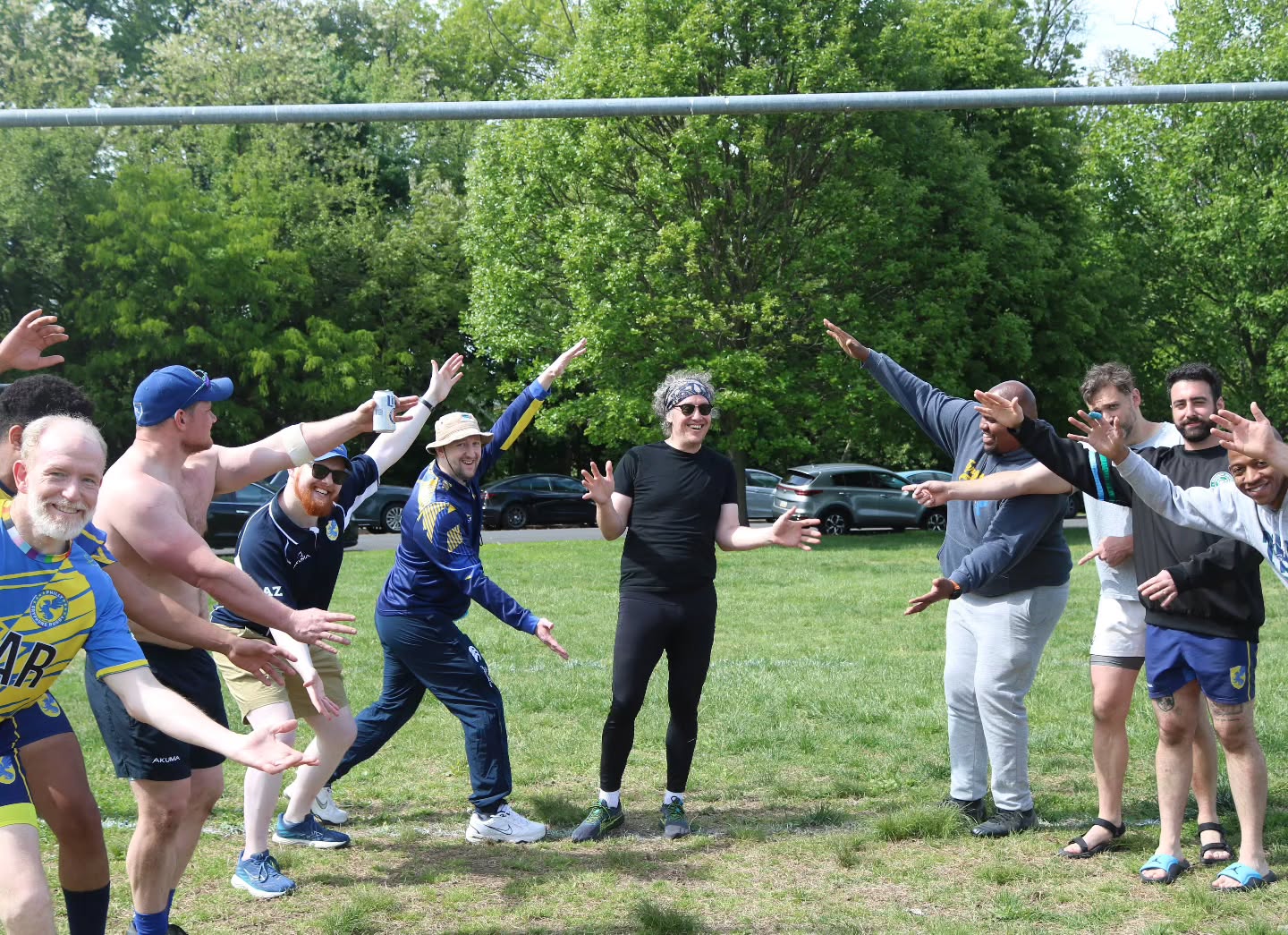 A new baby Gryphlet has earned their wings, welcome to the Pride Josie! We are up to 14 new Gryphons having taken the field so far this spring, let us know if you'd like to give Gryphons Rugby a try!