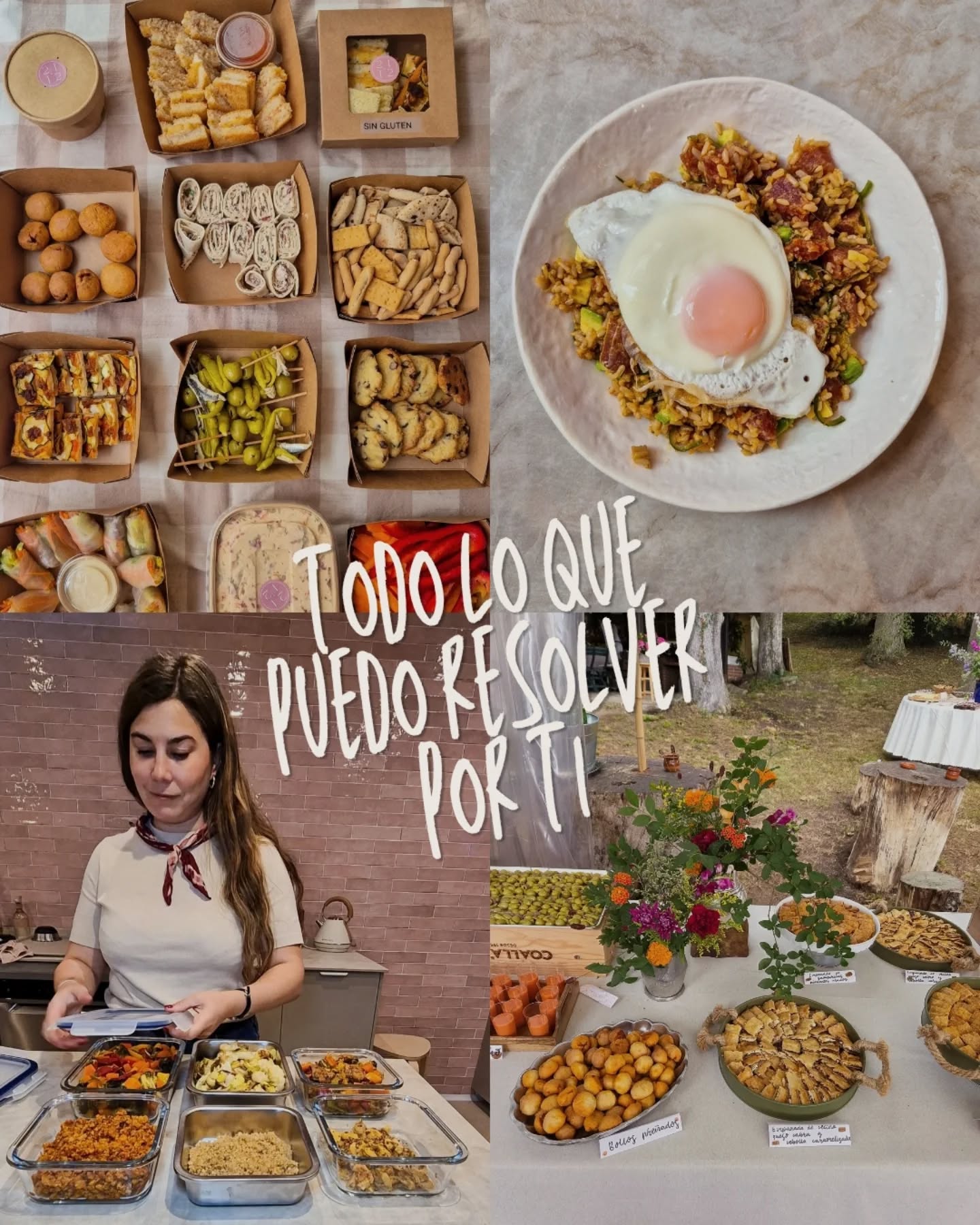 No siempre necesitas lo mismo.
A veces necesitas comer mejor entre semana sin pensar cada comida 🥗.
A veces tienes una reunión de oficina y no quieres acabar comprando “cualquier cosa” 📦.
A veces vienen invitados a casa y quieres disfrutar sin pasarte el día en la cocina 🍽️.
Y a veces tienes una celebración importante y quieres que todo salga cuidado, bonito y rico 🤍.
Eso es lo que resolvemos desde 21·12 Catering.
Cajitas para reuniones, comida para el día a día, menús para invitados en casa y catering para celebraciones en Madrid ✨.
No solo cocinamos.
Pensamos cantidades, tiempos, menús, alergias, montaje, presentación, transporte y todos esos detalles que hacen que tú puedas estar tranquila.
Día a día, oficina, invitados o celebraciones.
Si quieres que te ayude con algo de esto, escríbeme y lo vemos juntas 💌.
#cateringenmadrid #cateringmadrid #eventosmadrid