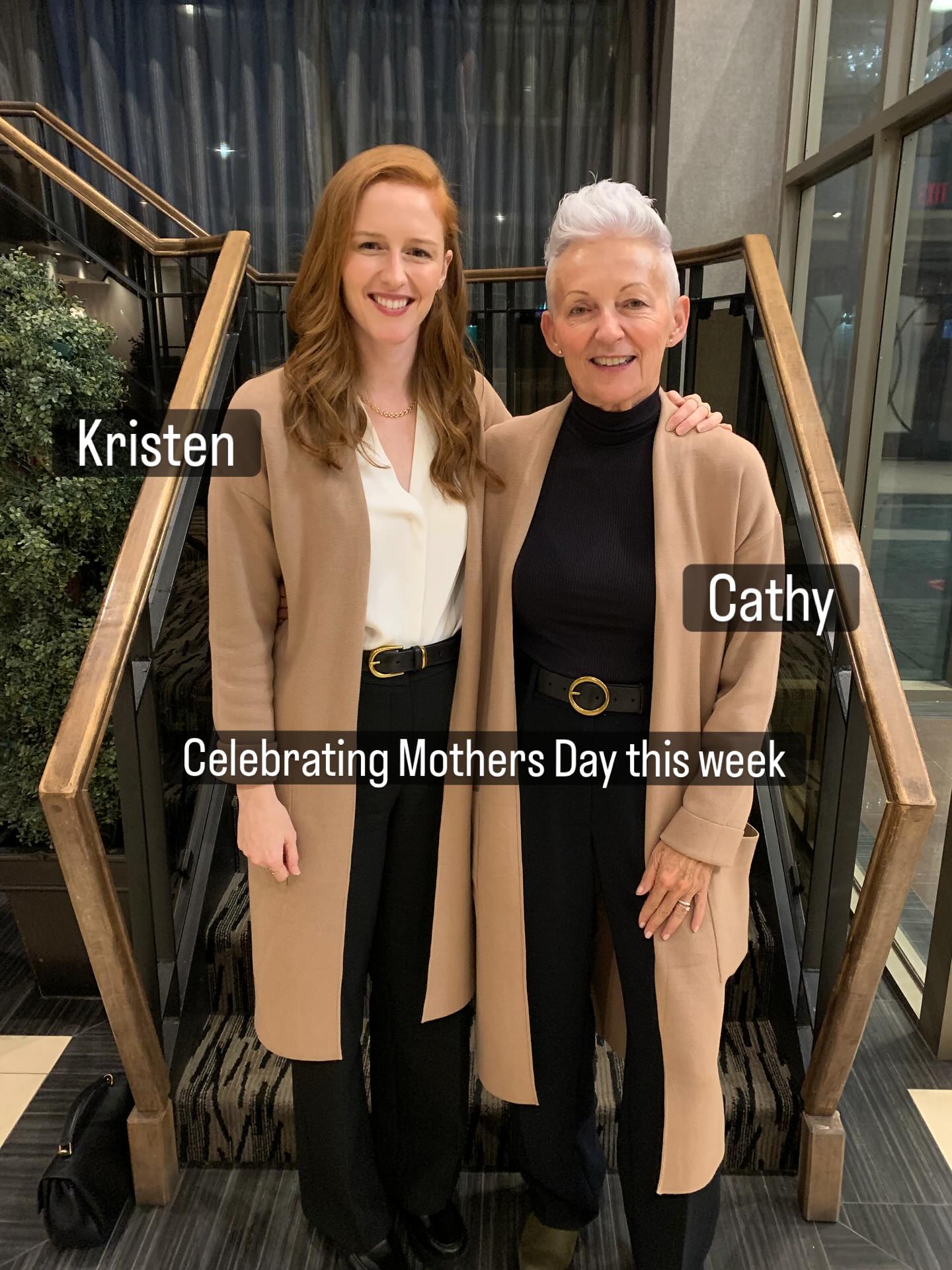 This is Kristen’s Mom Cathy. Kristen says Cathy gave up a lot to raise her daughters. Cathy raised two amazing, intelligent, strong willed fiery redhead girls. Thank goodness she lives in our wine region because apparently the girls have “driven her to drink” haha 🍷. Cheers to you Cathy and Happy Mothers Day from the Ye11ow Gals 💛.
#mothersday #mom