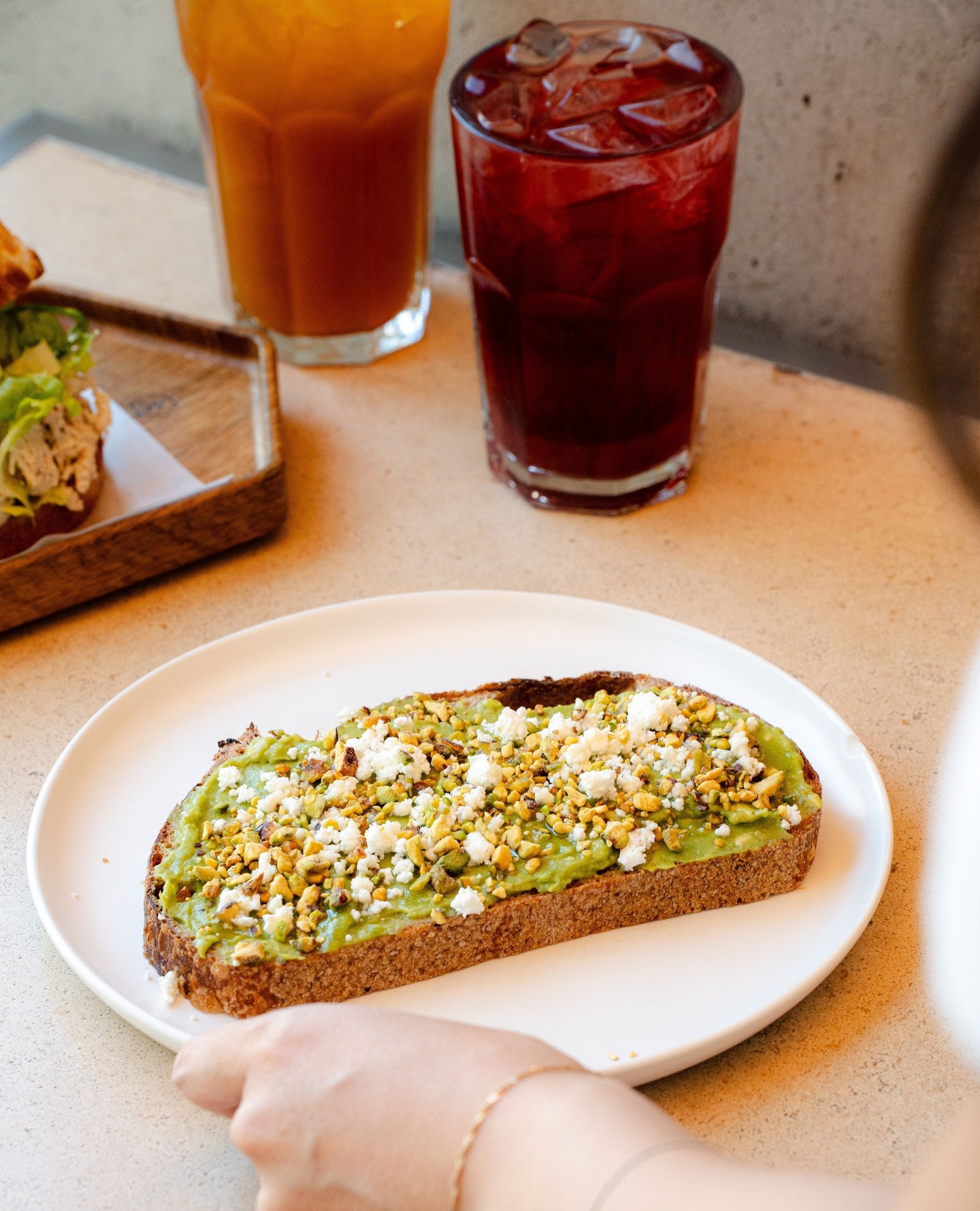 A staple for a reason, our avocado toast brings together feta, honey, and pistachios on our housemade seeded bread.
Available all day!
#SVBakery #SmallVictoryBakery #AvocadoToast