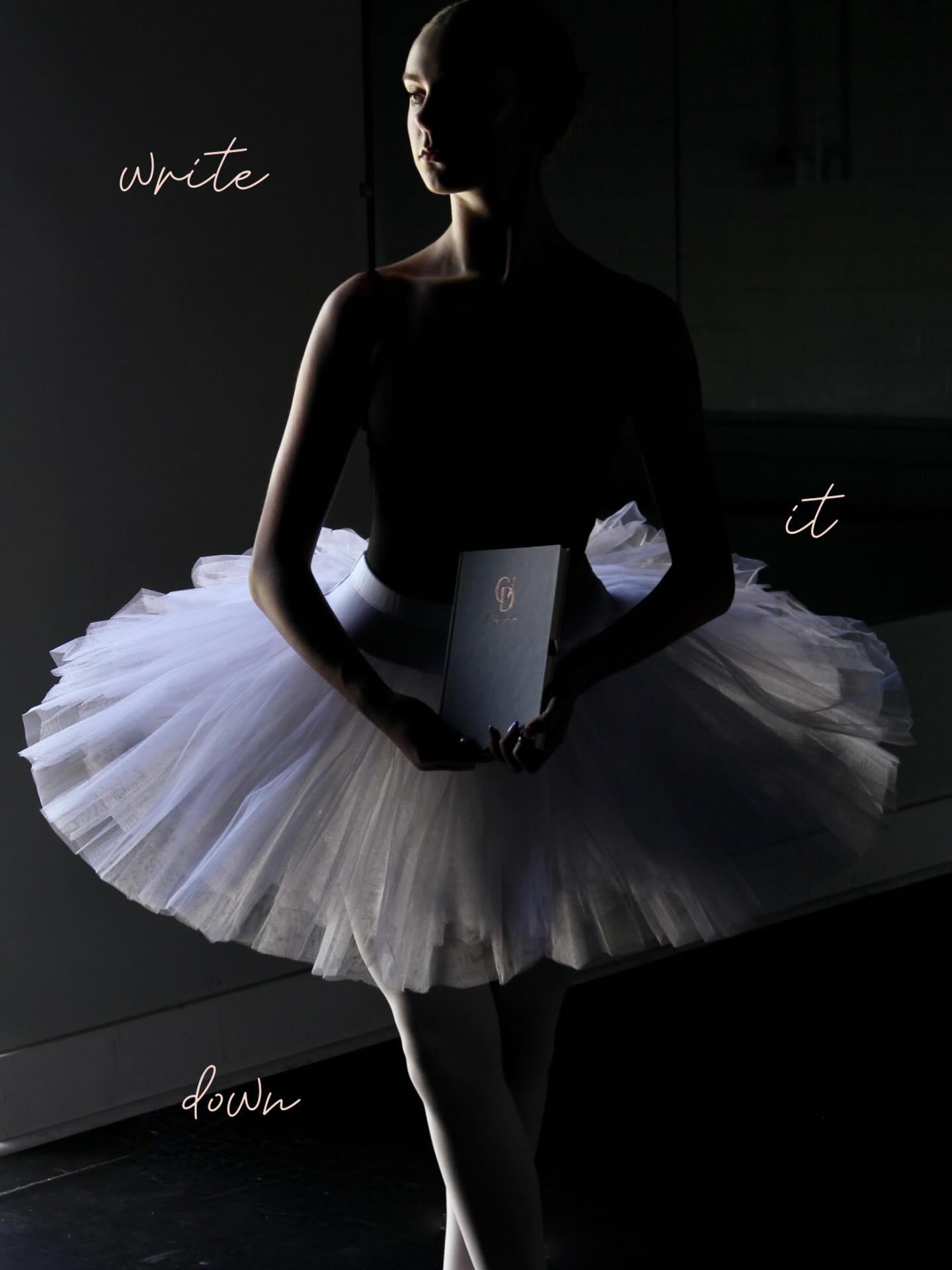 Have a goal you want to achieve by this time next year? Write it down.
Corrections you hear every class? Write it down.
New daily habits that just won’t stick? Write it down. Gratitude for moments you don’t want to forget? Write it down.
Take your dance training beyond the studio with the Cozy Dancer Journal. Designed to help you write down whatever keeps you moving forward. 💭 cozydancer.com