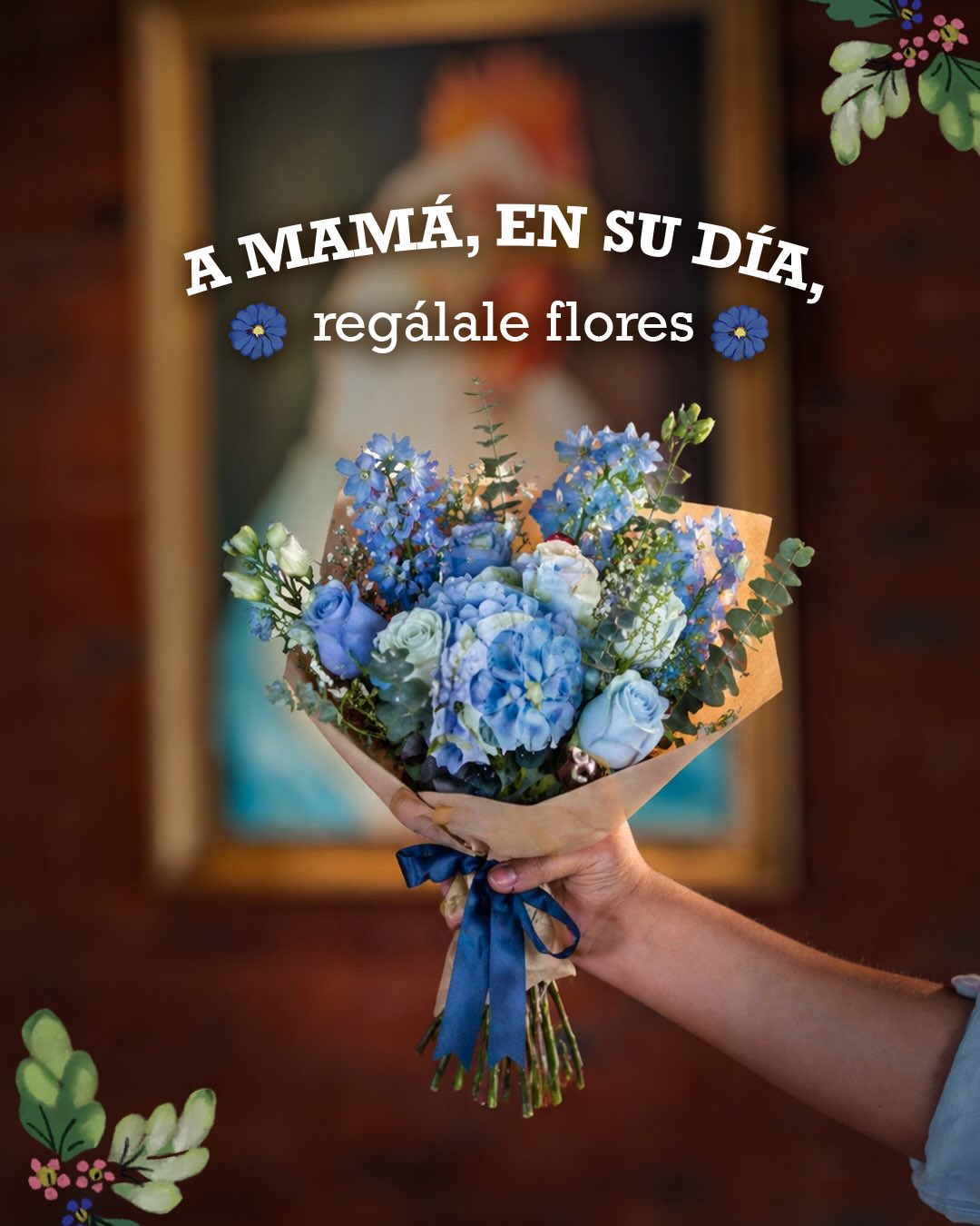 Siempre es un buen día para echarle flores al amor original. 💐💙 ¡Feliz día mamá!
#GranjaAzulElOriginal