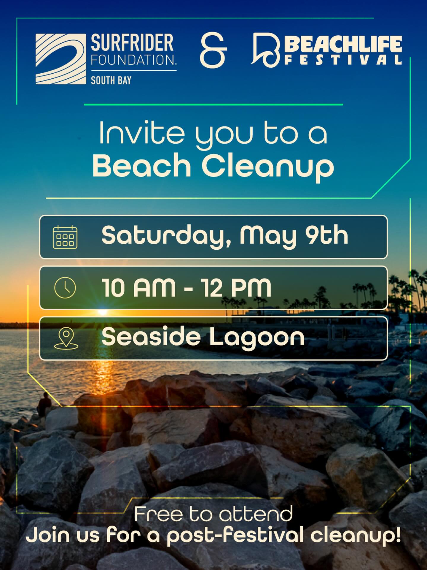 We danced, laughed, and made unforgettable memories all weekend long — now it’s time to give back and help keep our beaches beautiful.
Join us this Saturday at Seaside Lagoon for our community beach cleanup. Let’s leave the coastline better than we found it.
RSVP at the link in bio.