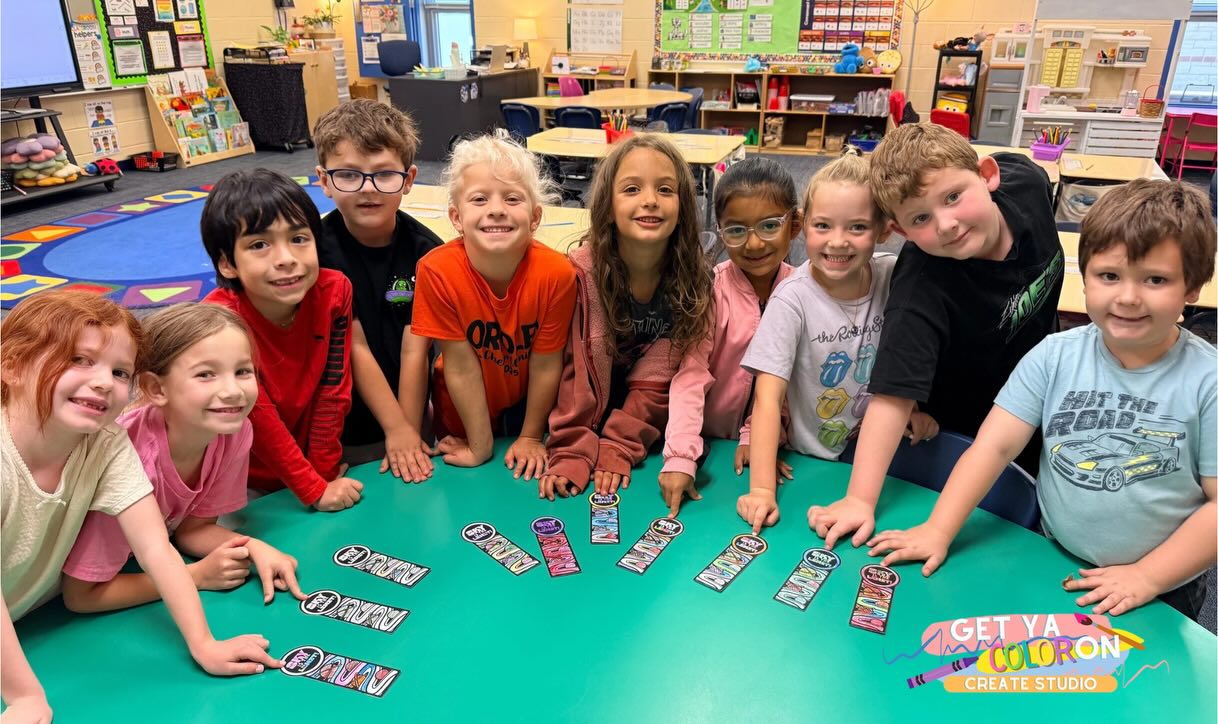 Take a peek into Mrs. Emmitt’s vibrant classroom at Lincoln Elementary in Augusta, KS enjoying custom, colorable bookmarks from Get Ya Color On! 🎉
Updates like these affirm how POWERFUL our products, initiative and mission is! Thanks so much for sharing!
Learn More about the Colors In The Classroom Initiative here🖍️:
https://www.getyacoloron.com/colorsintheclassroom #ColoringHeals #color #creativity #connection