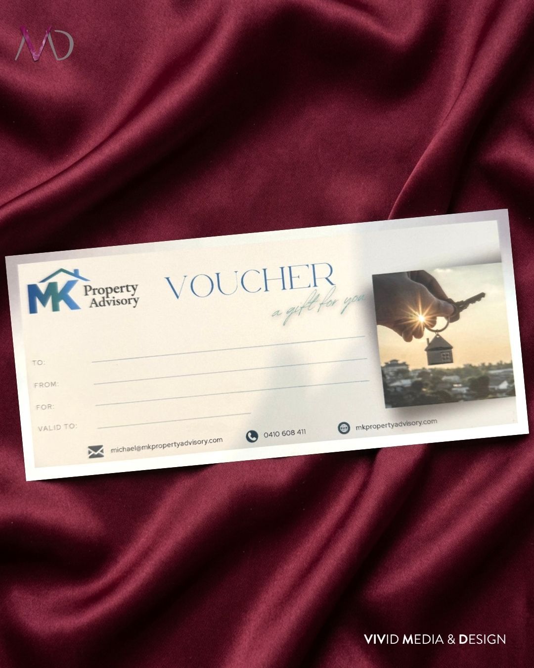 A gift worth more than just a voucher 🎁✨�
We designed this for a client to make every redemption feel premium, intentional, and on-brand.
If you want designs that don’t just look good but bring in clients, let’s work.
📩 DM us to get started
Check us out at www.vividmediadesign.au�
#VividMediaDesign #NewsletterDesign #EmailMarketing #CreativeStudio #SocialMediaManagement #DesignThatConnects #DigitalDesign #VisualStorytelling #CreativeInspo #ContentDesign #ModernDesign #WebsiteGoals