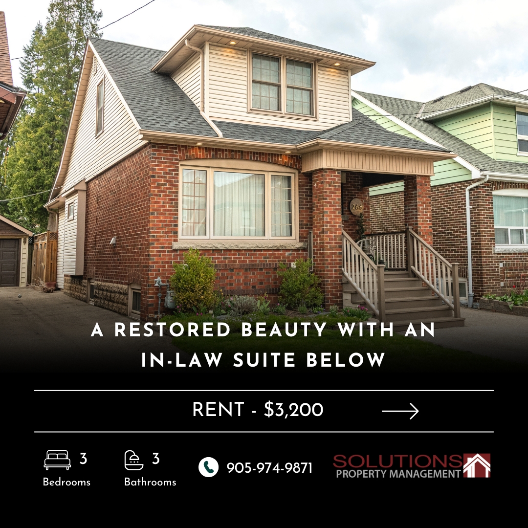 A Gage Park gem with an in-law suite below. Three beds, three baths, and a fully finished suite downstairs in one of Hamilton's most loved neighbourhoods.
📍 266 Graham Avenue S, Hamilton
✨ Restored hardwood floors throughout
🚪 Solid wood front door with stained glass
☀️ Sunroom opening to a private deck around a mature tree
🏔️ Escarpment views from the fenced backyard
🍳 Fully finished lower level with full kitchen, full bath & large living area
🏫 Walk to top-rated schools
💌 DM to schedule a showing
#HamiltonRealEstate #hamitlonrentals #PalRealEstateGroup