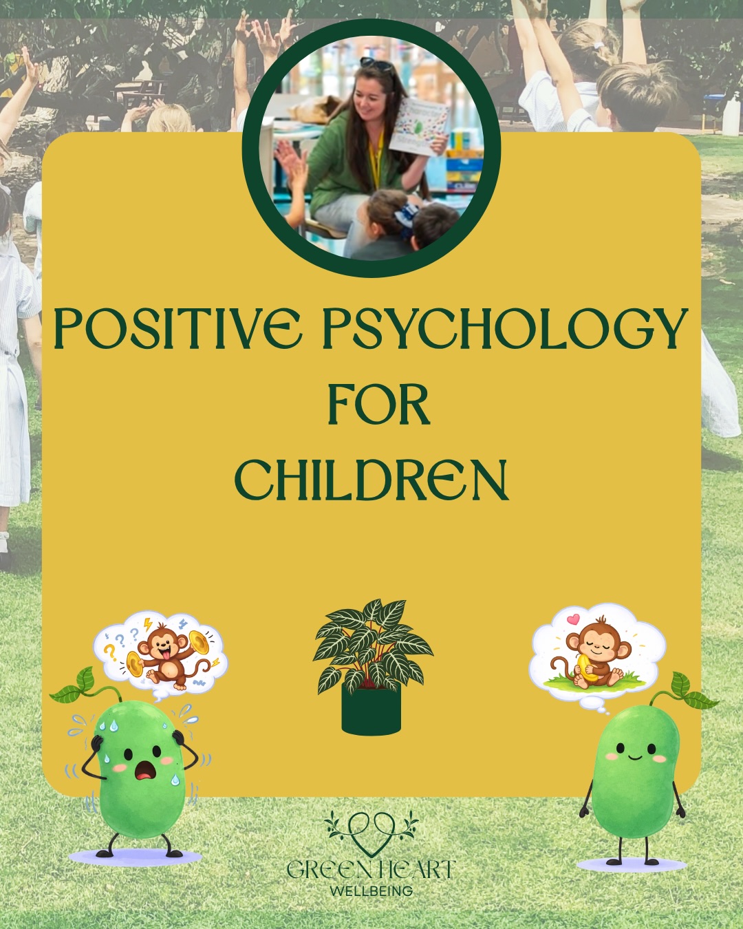 How can Green Heart Wellbeing support your child or school?
💚 Visit www.geeenheartwellbeing.earth
💚 DM us or email hello@greenheartwellbeing.earth
💚 We would love to be part of your children’s well-being journey