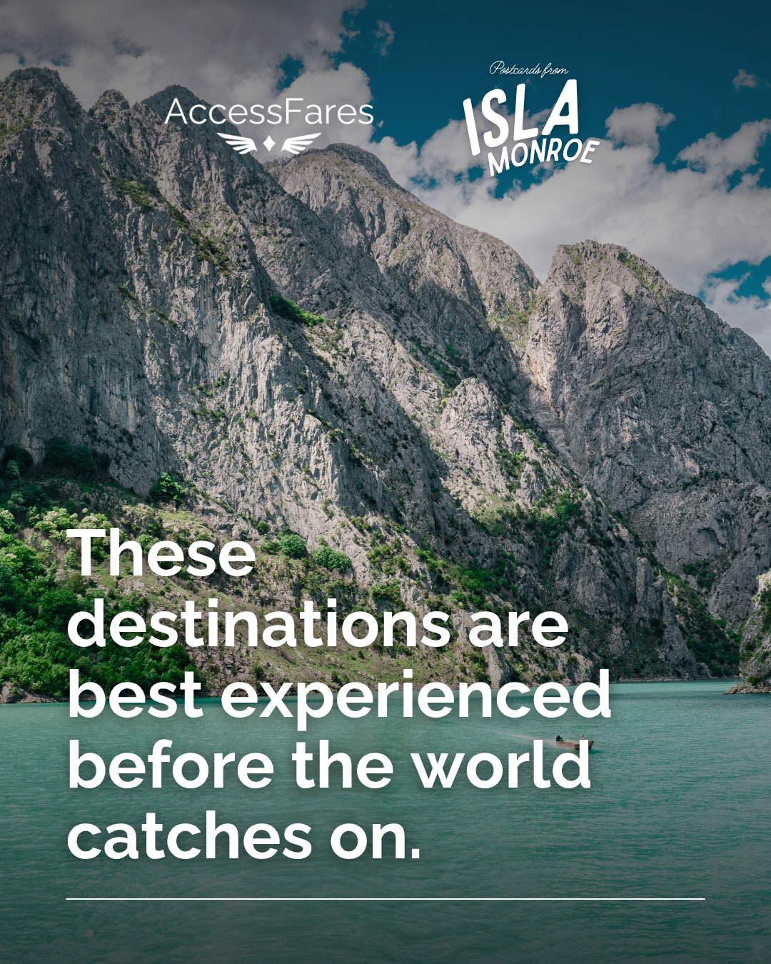 The best destinations aren’t always the most talked about. 🌍
From Albania’s coastline to Uruguay’s understated luxury, these emerging escapes offer travelers something increasingly rare: the feeling of discovery.
Link in bio to read more!
#travel #travelblog #traveladvisor #postcards #isla