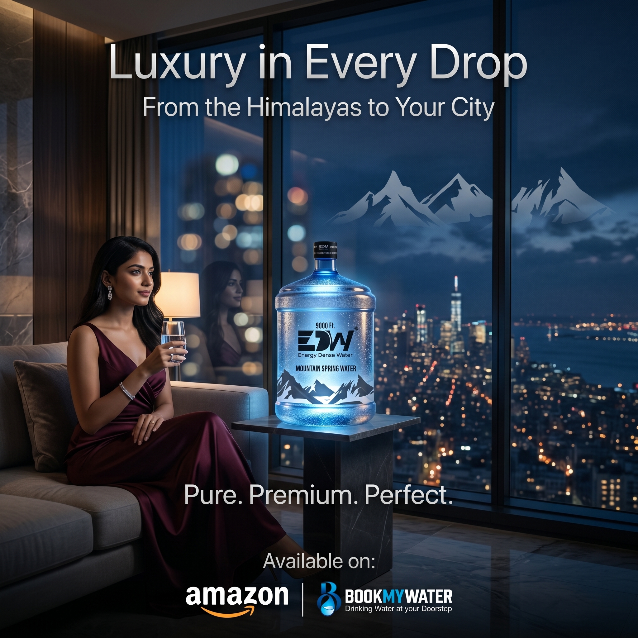 20 liter water can, Himalayan spring water India, natural mineral water 20L, packaged drinking water Bangalore, bulk water delivery, pure drinking water 20 litre, premium water brand India, mountain spring water 9000 ft, home water delivery India
Naturally filtered, mineral-rich water sourced from pristine
Himalayan ranges.
Now available on Amazon & BookMyWater App.
“From 9000 ft Above Sea Level…” 💧
Pure. Pristine. Powerful.
Stay hydrated with nature’s finest 20L Mountain Spring Water.
🛒 Available on Amazon & BookMyWater
🌐 www.energydensewater.com
📞 9731067151